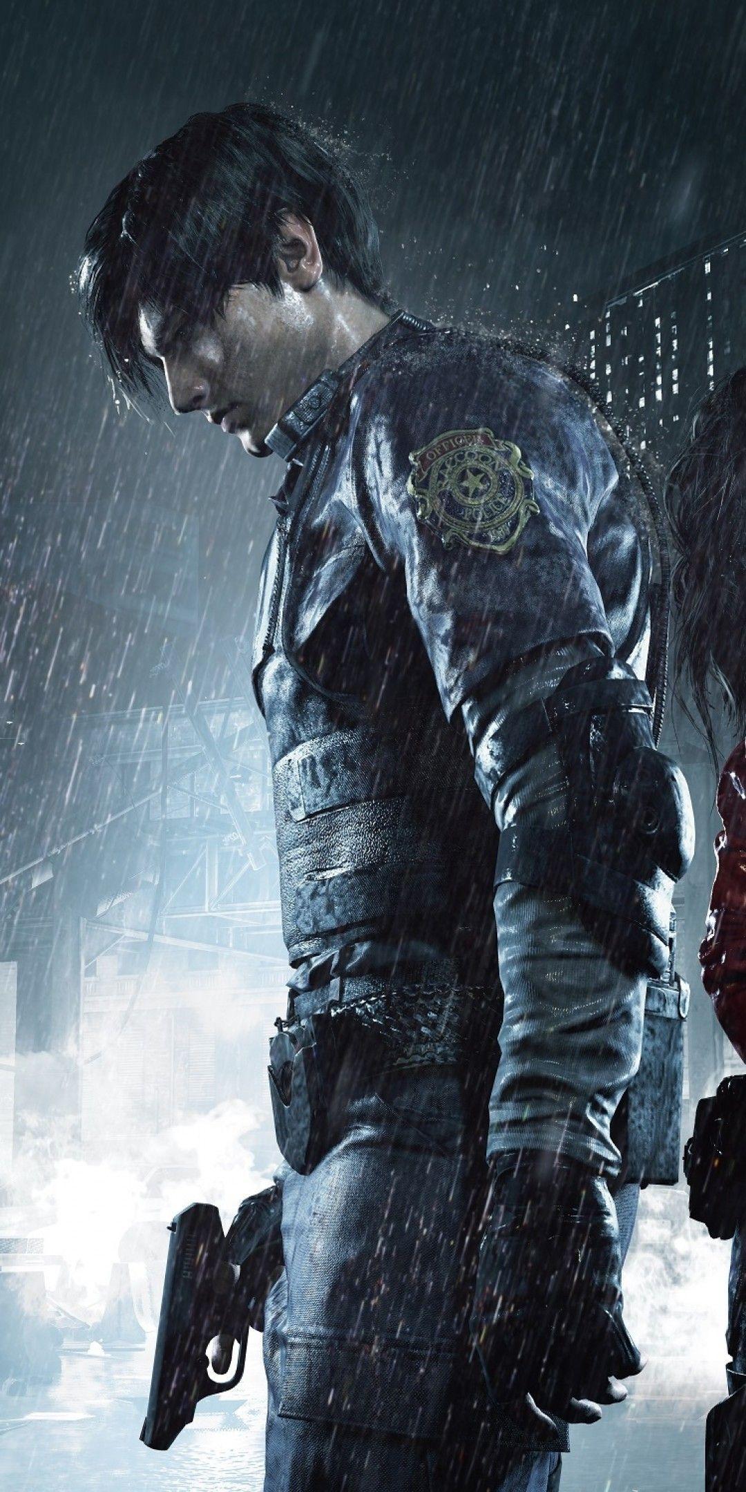 1080x2160 Download 1080x2160 Resident Evil Leon Scott Kennedy Wallpaper