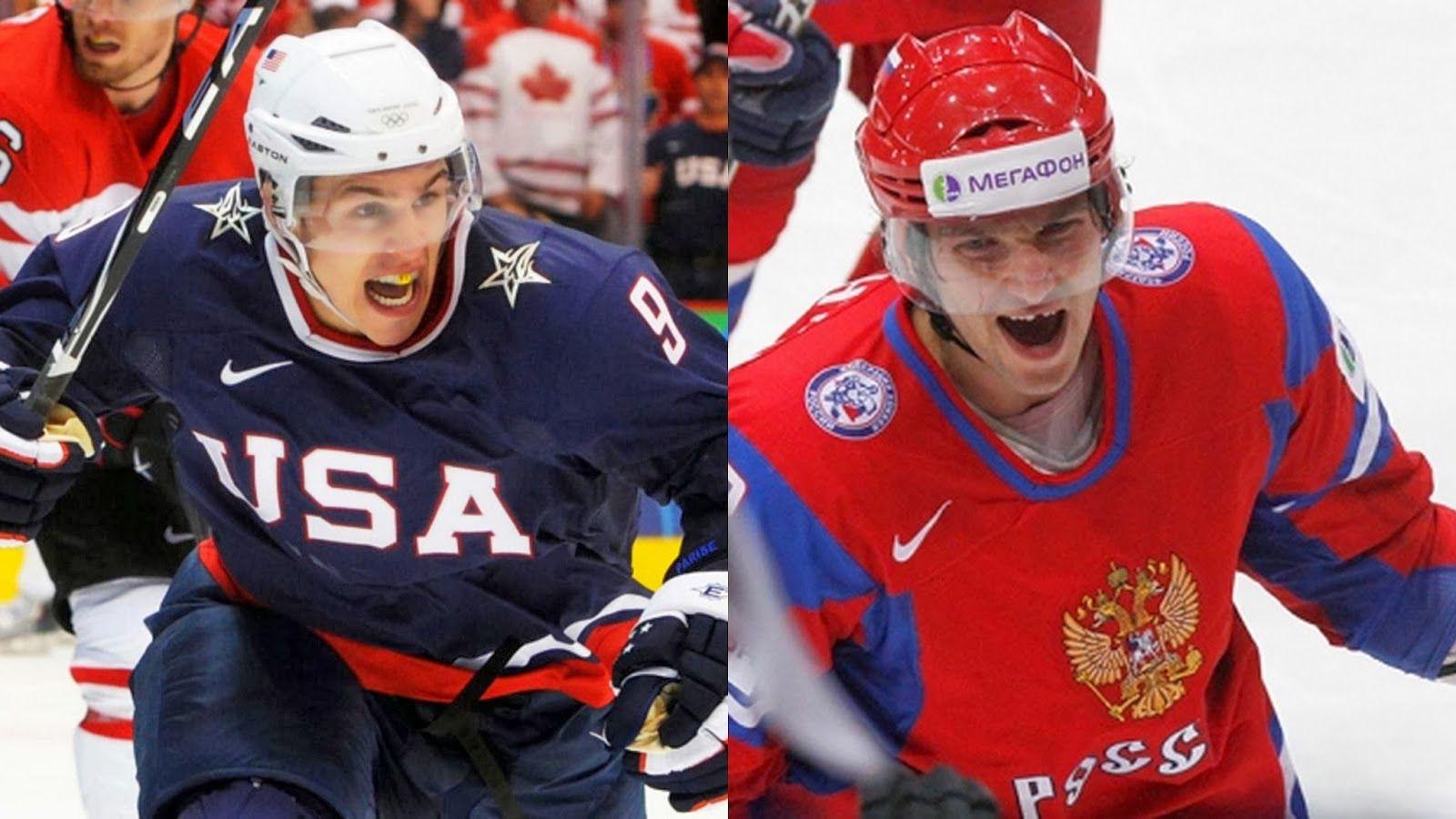 1600x900 Epic Battle: USA vs. Russia Men's Olympic Ice Hockey