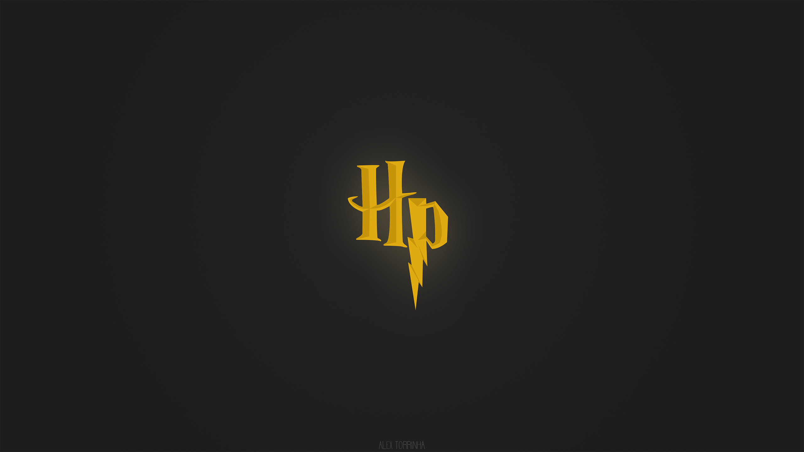 2560x1440 Harry Potter Minimalist Wallpaper