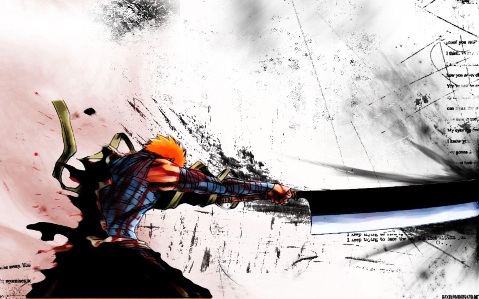 1680x1050 Bleach, Kurosaki Ichigo, zanpakuto wallpaper