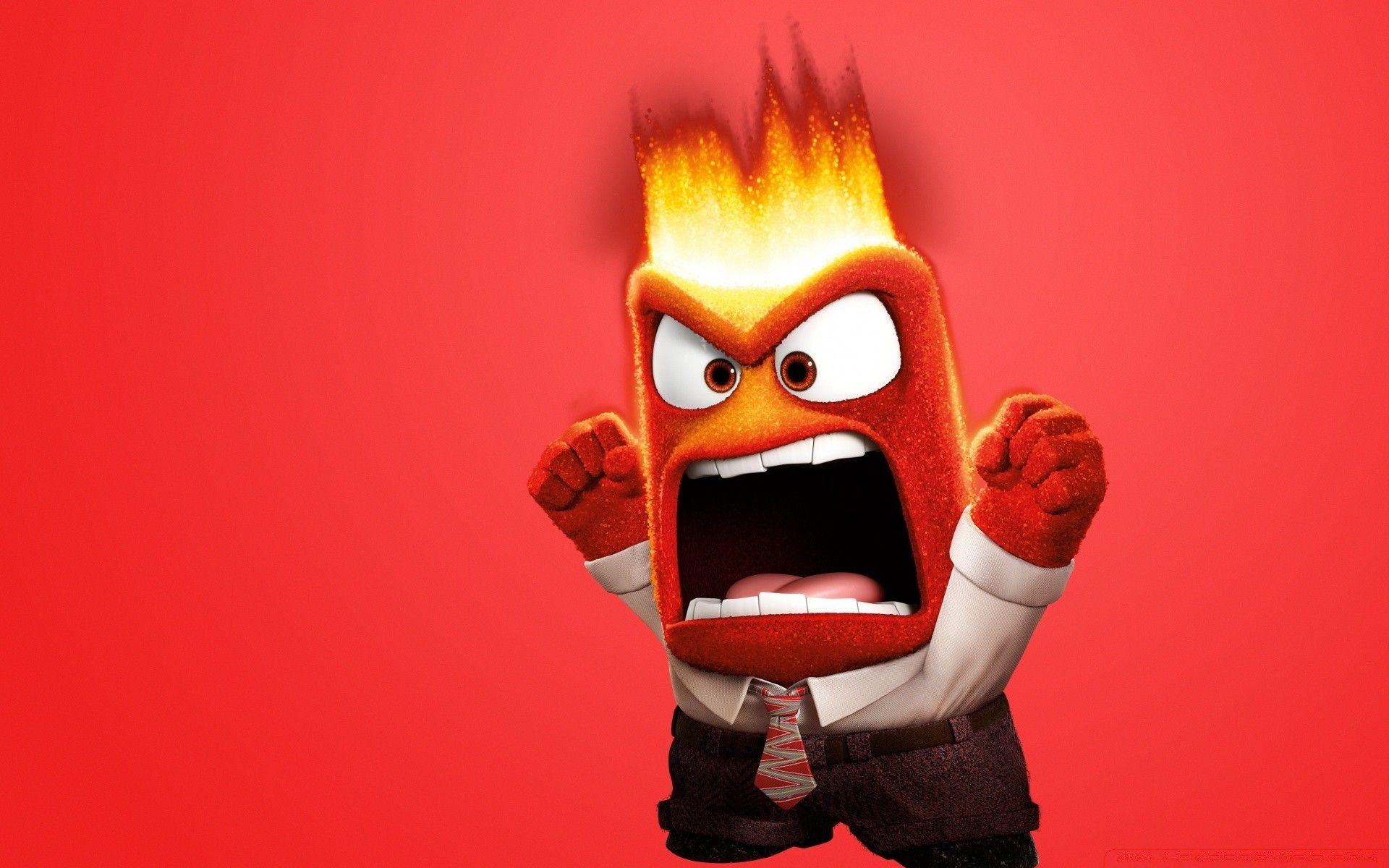 1920x1200 Inside Out 2015 Anger, Pixar