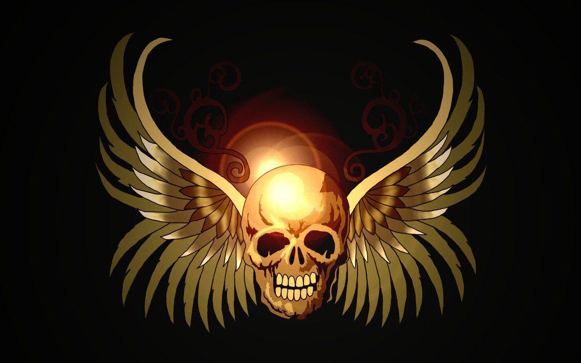 1131x707 Skull Head Wallpaper