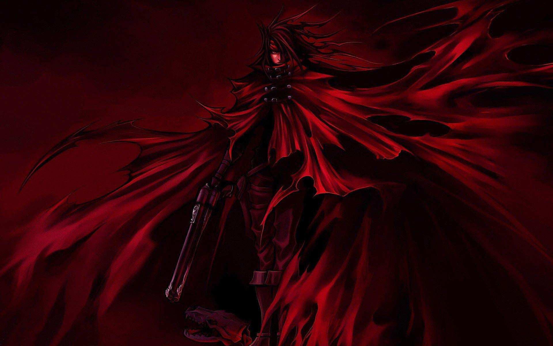 1920x1200 Vincent Valentine in Red: HD Wallpaper from Final Fantasy VIIx1200
