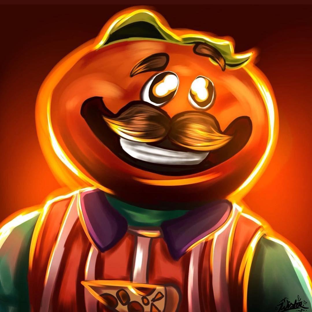 1080x1080 Tomato Head Fortnite Wallpaper