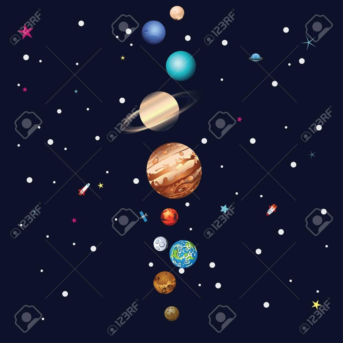 Cartoon Planets Wallpapers - Top Free Cartoon Planets Backgrounds -  WallpaperAccess