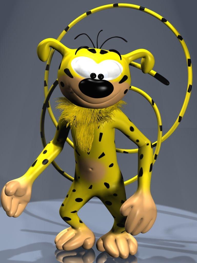 768x1024 Comics Marsupilami (768x1024) Wallpaper