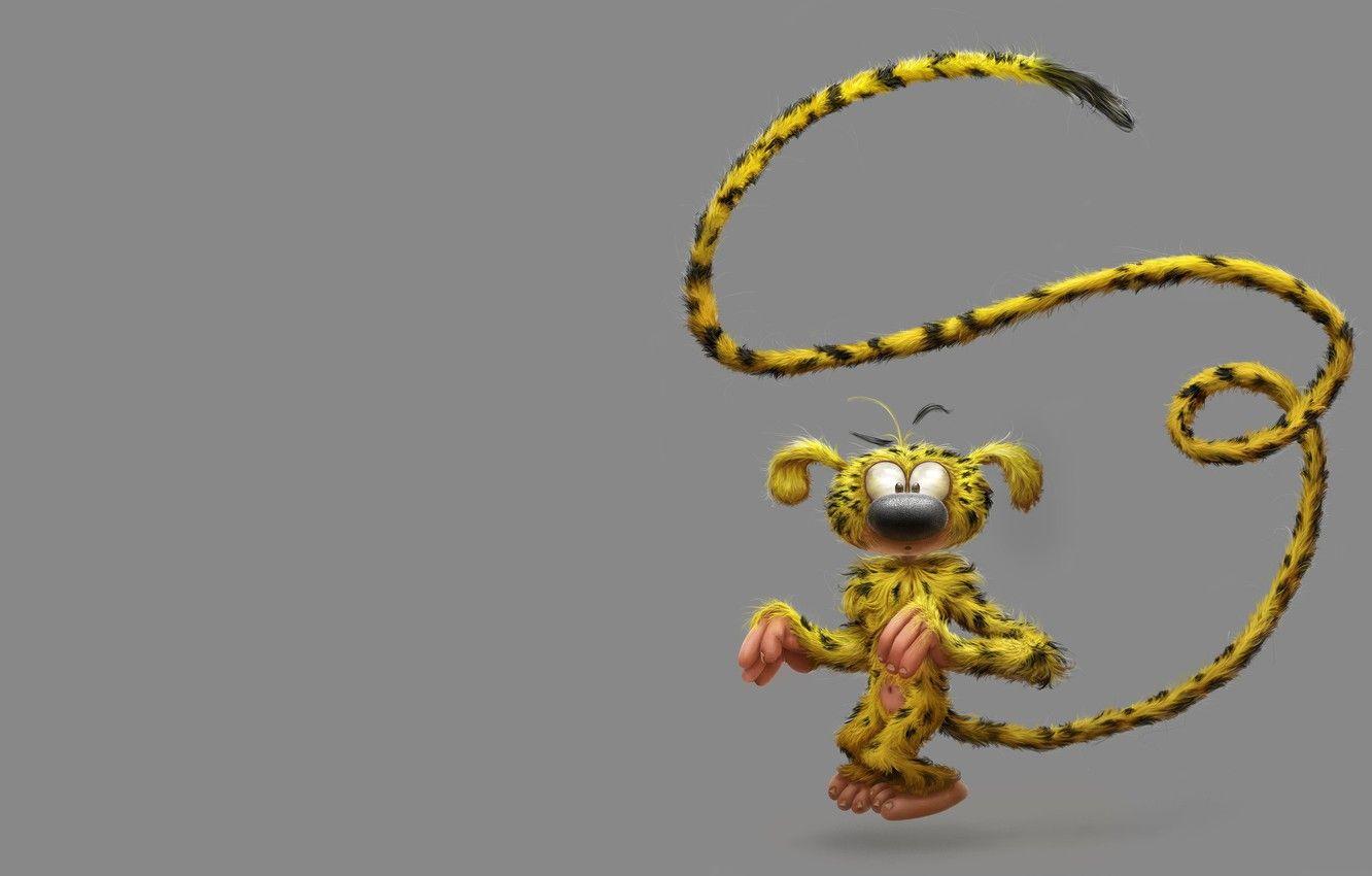 1332x850 Wallpaper the film, minimalism, children's, Marsupilami