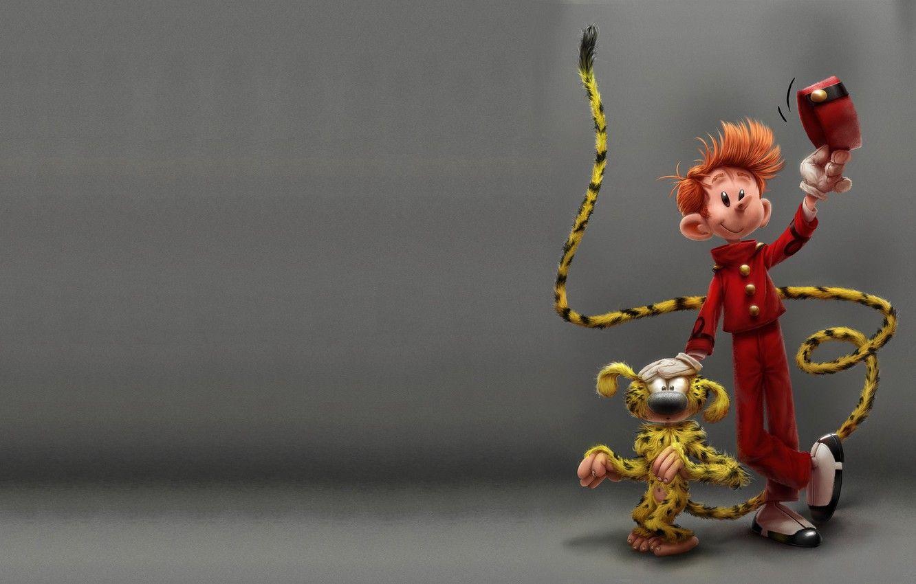 1332x850 Wallpaper rendering, art, children's, Alexandre Blain, Marsupilami