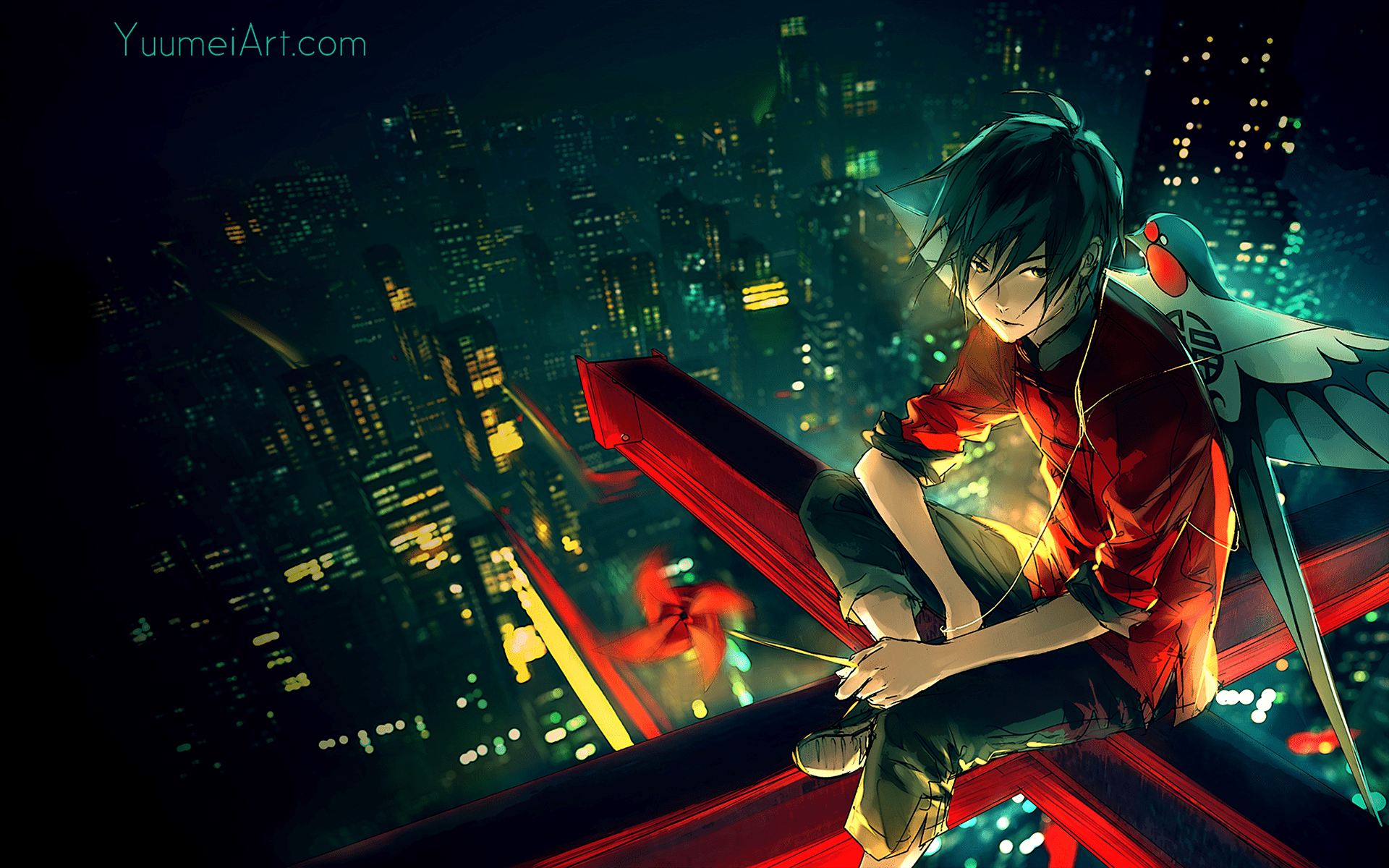 1920x1200 Anime Original Original (Anime) Boy Wallpaper. Fondo de anime
