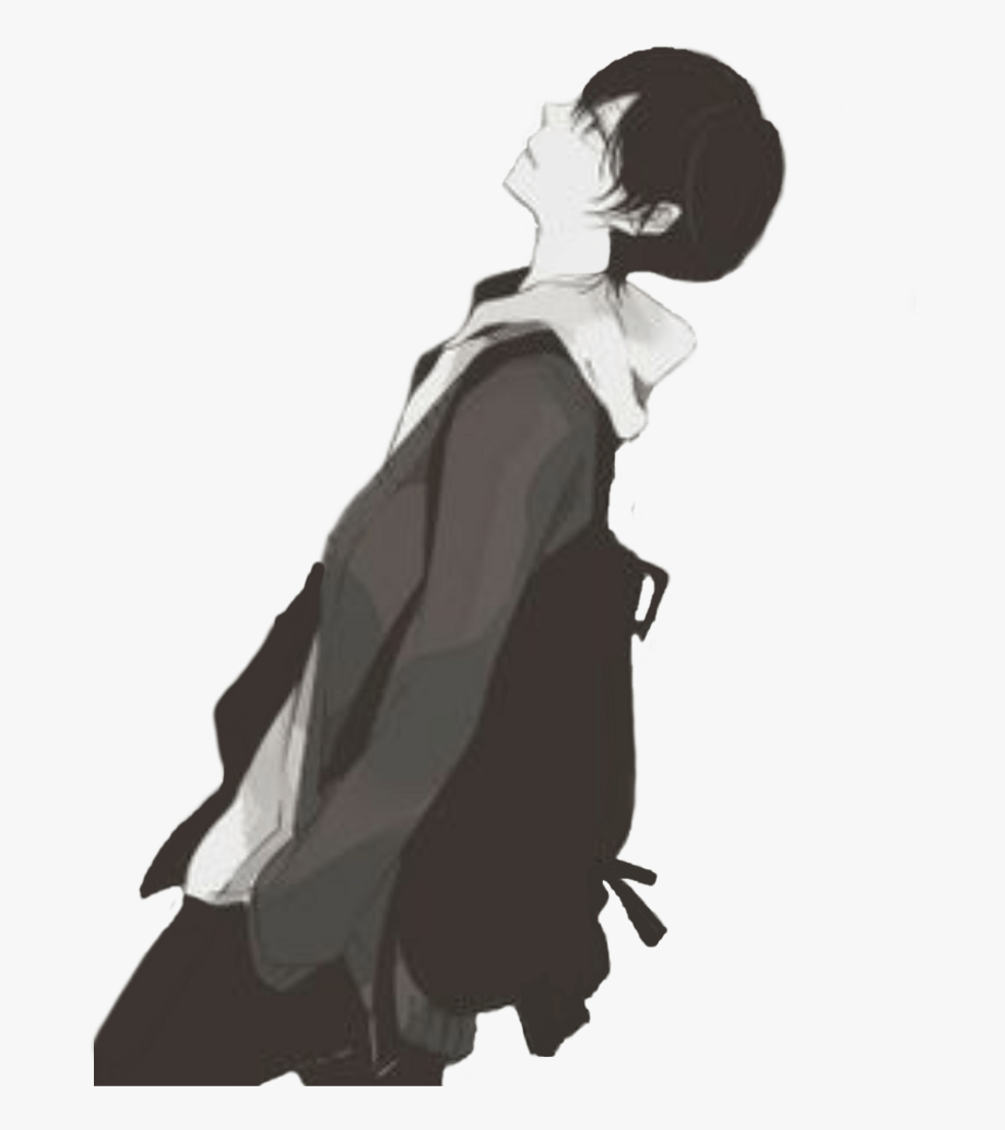 920x1035 Sad Boy Anime
