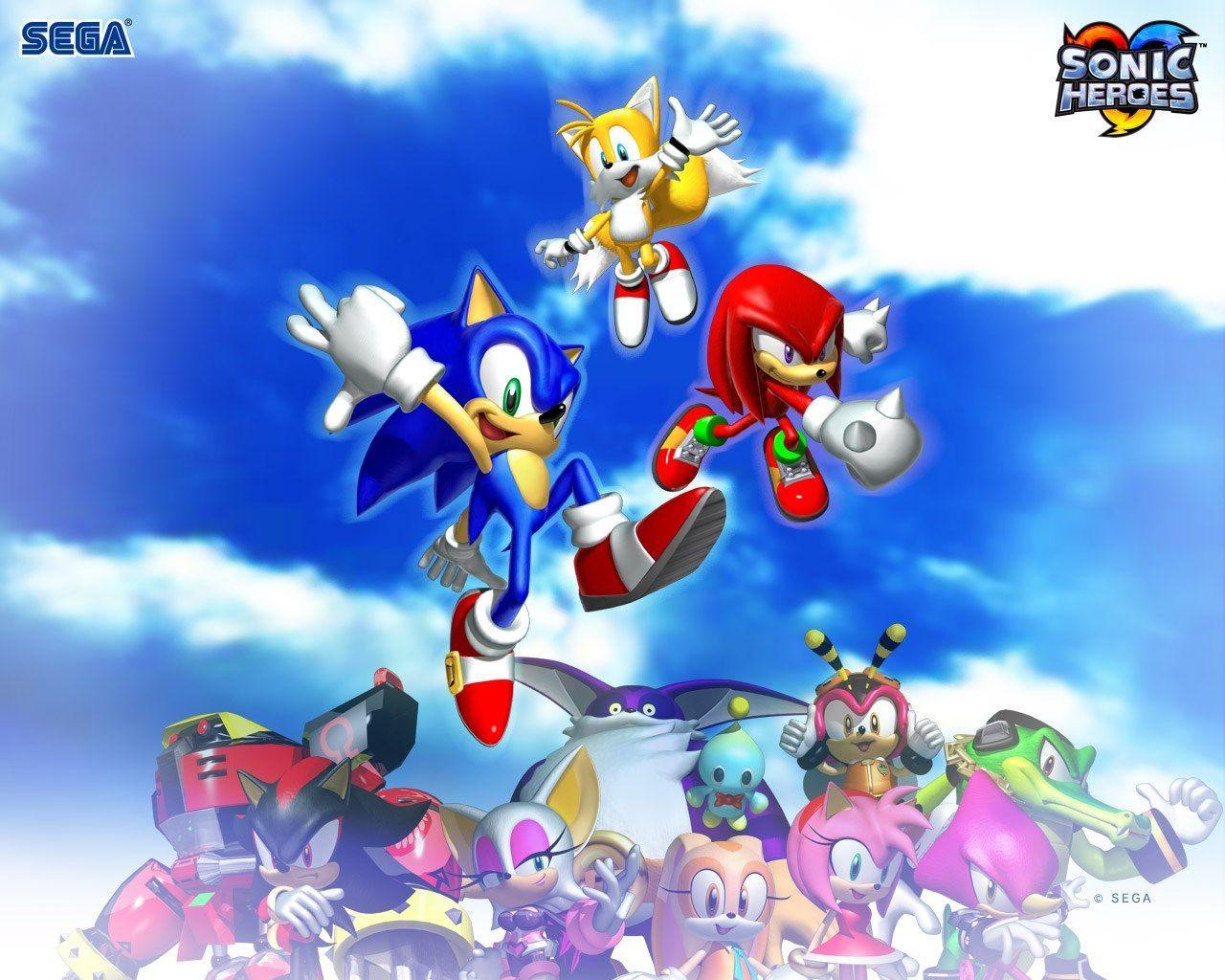 play sonic heroes with keyboard