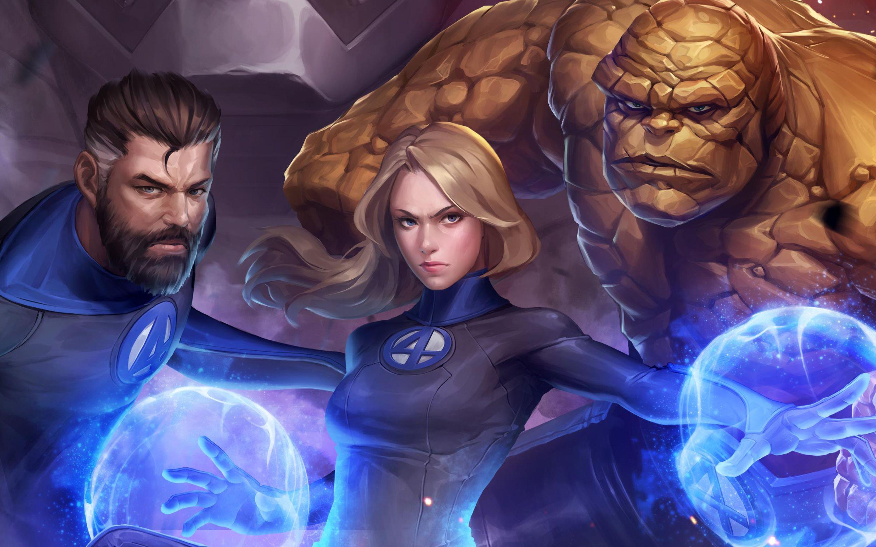 2880x1800 Marvel Future Fight Fantastic Four Macbook Pro Retina HD