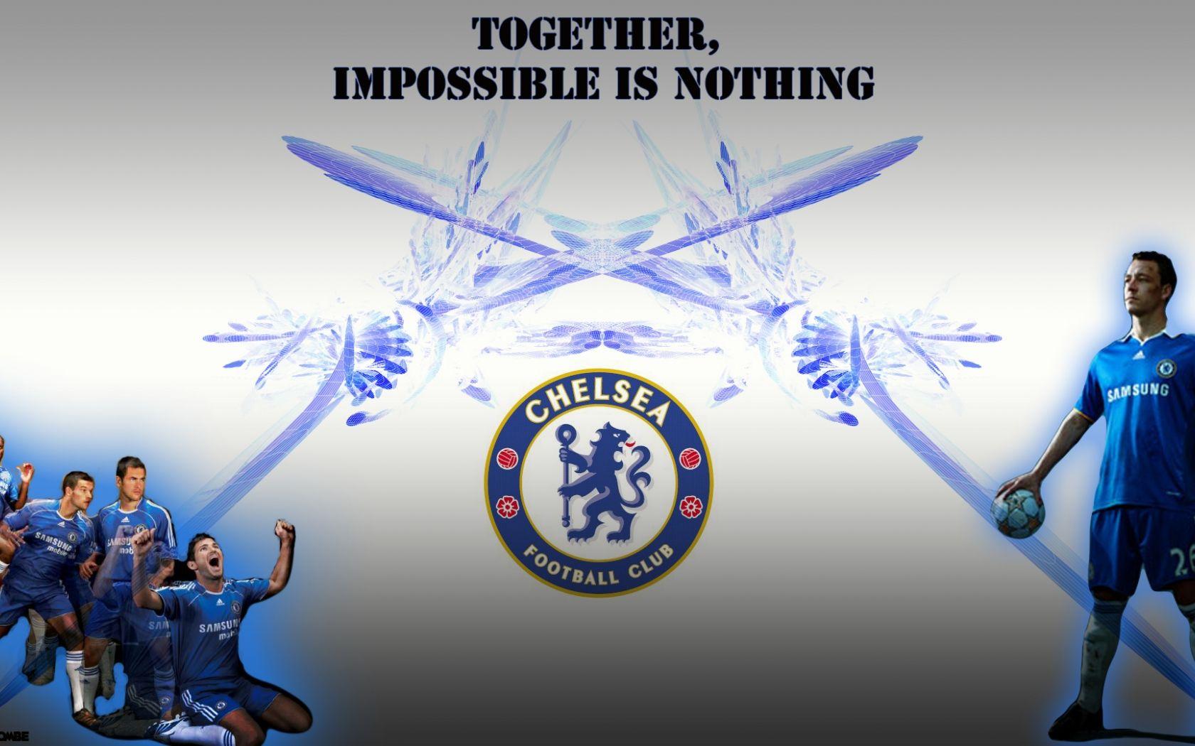1680x1050 Free download Chelsea FC Nothing is Impossible Wallpaper Football