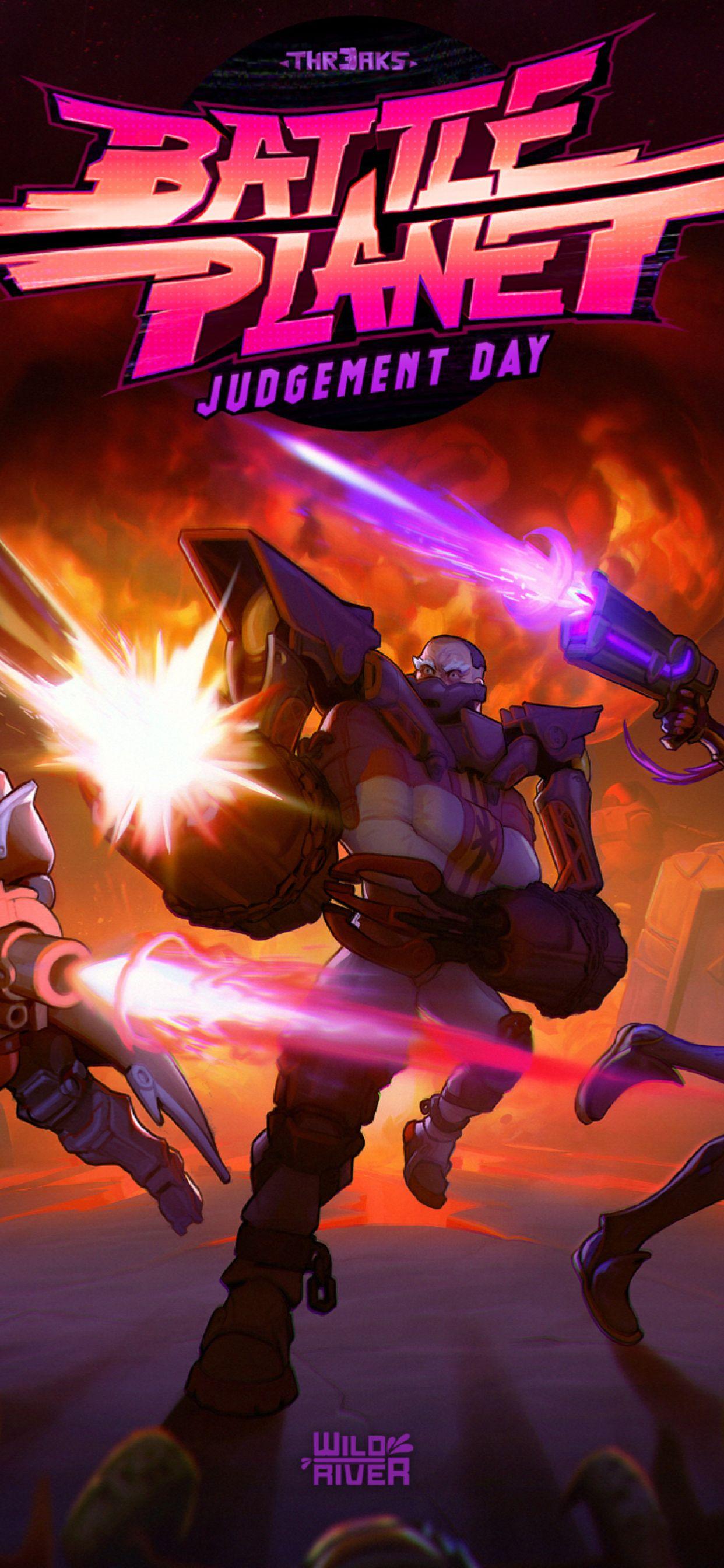1242x2688 Battle Planet Judgement Day iPhone XS MAX Wallpaper, HD