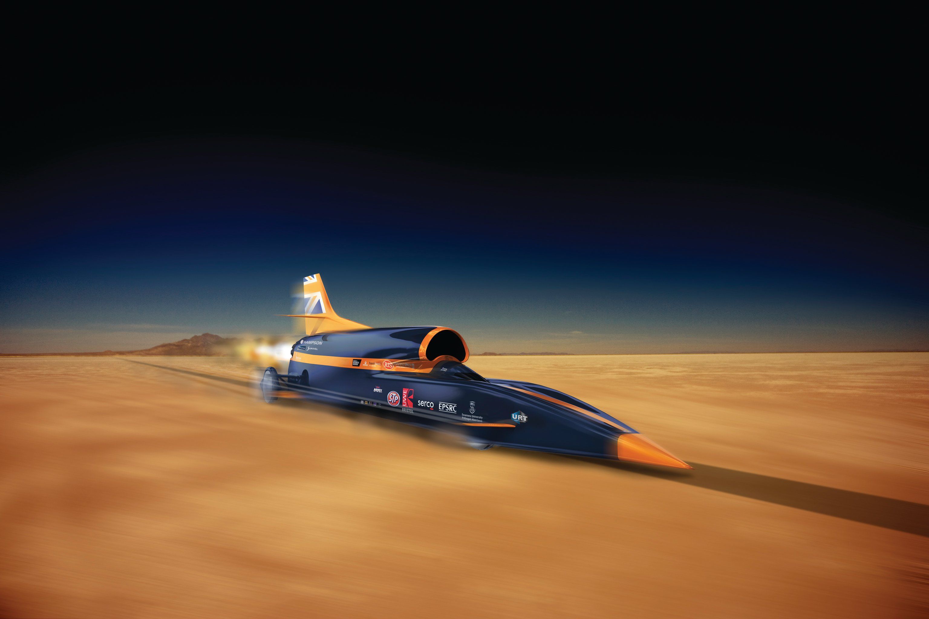 3072x2048 Bloodhound Car Wallpaper