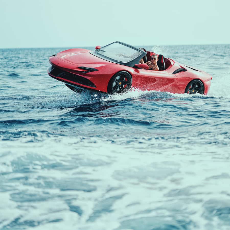 900x900 JetCar Excursion Sports SVJ or SF90 Water Jet in Ibiza
