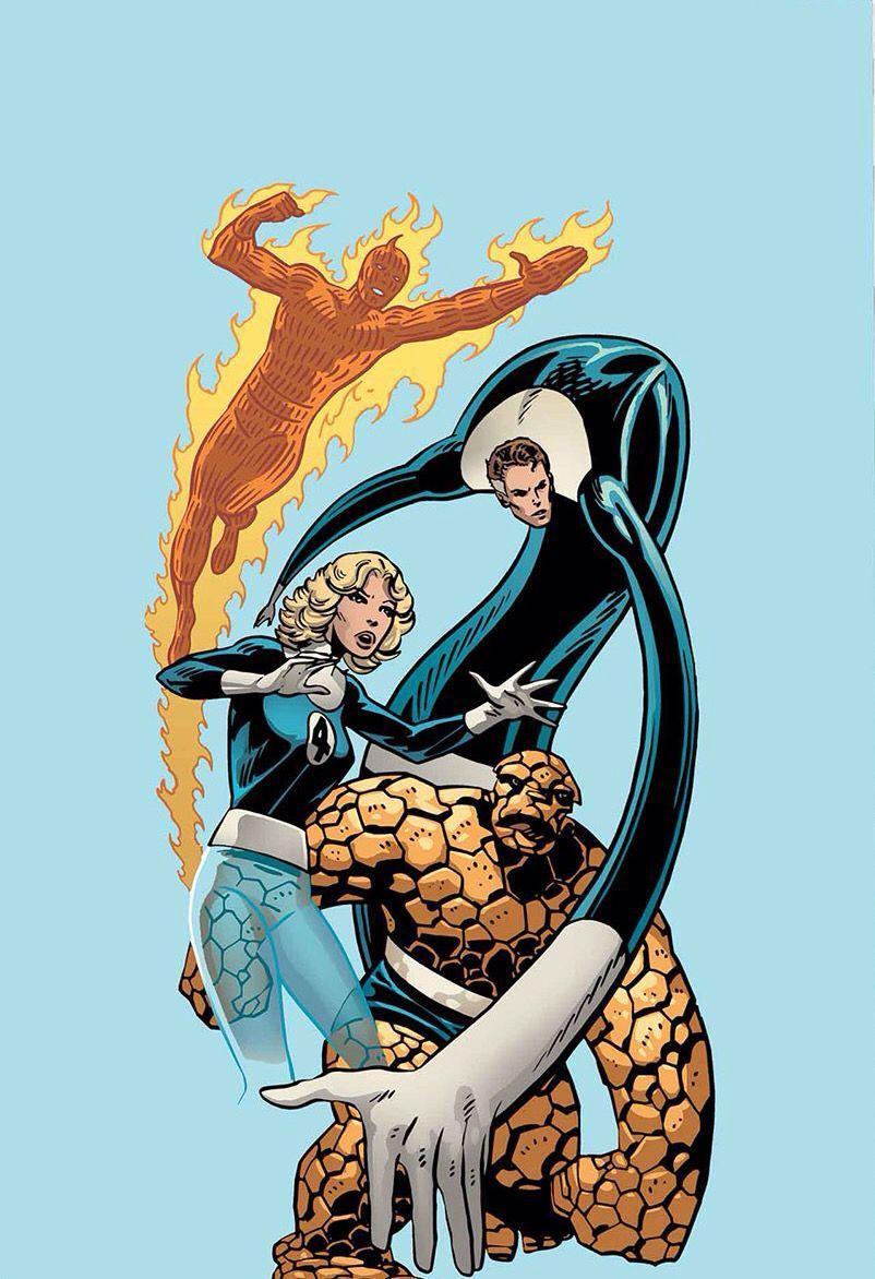 802x1172 The Fantastic Four by John Byrne. Fantastic four marvel