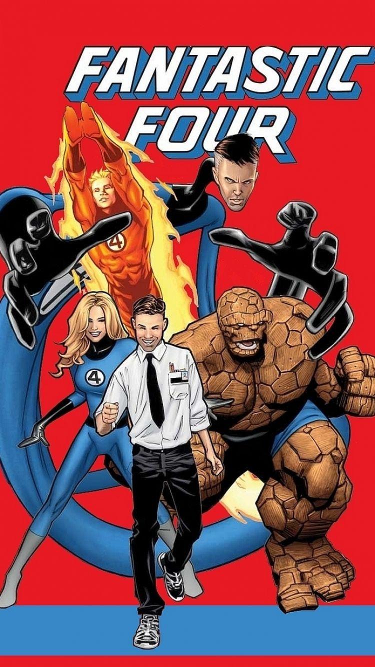 750x1334 Fantastic Four Phone Wallpaper