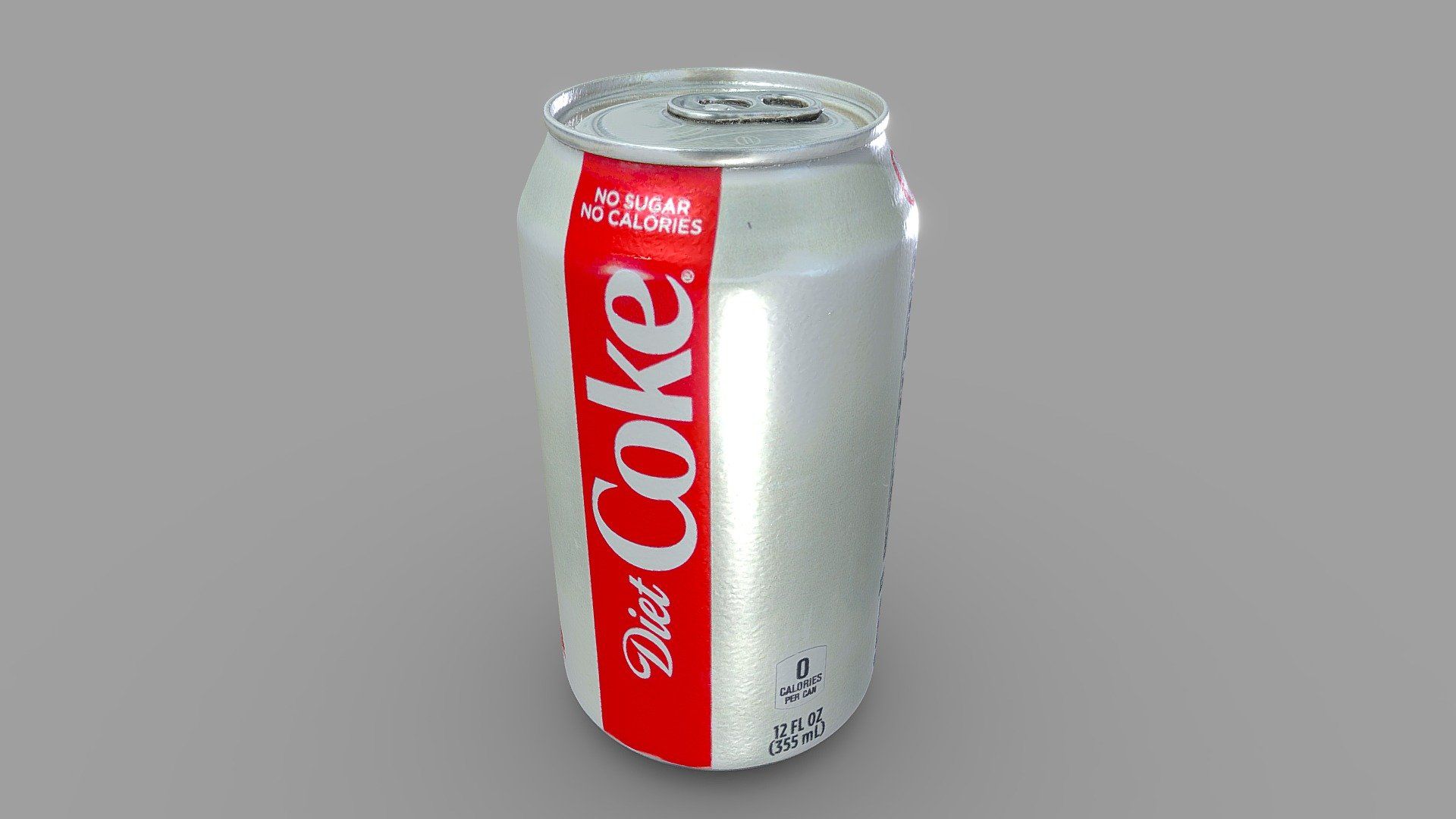 1920x1080 Diet Coke Can Color 3D Scan Free 3D model by Laser Design [bbbb22f]