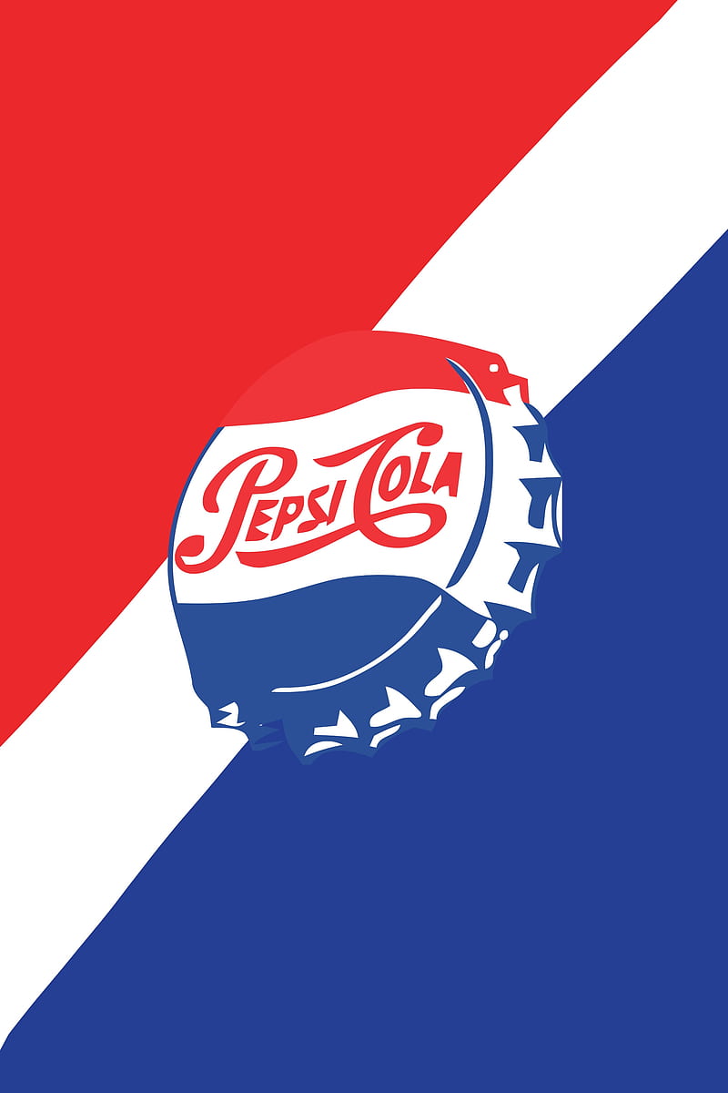 800x1200 Pepsi Cola, blue, drink, red, HD phone wallpaper
