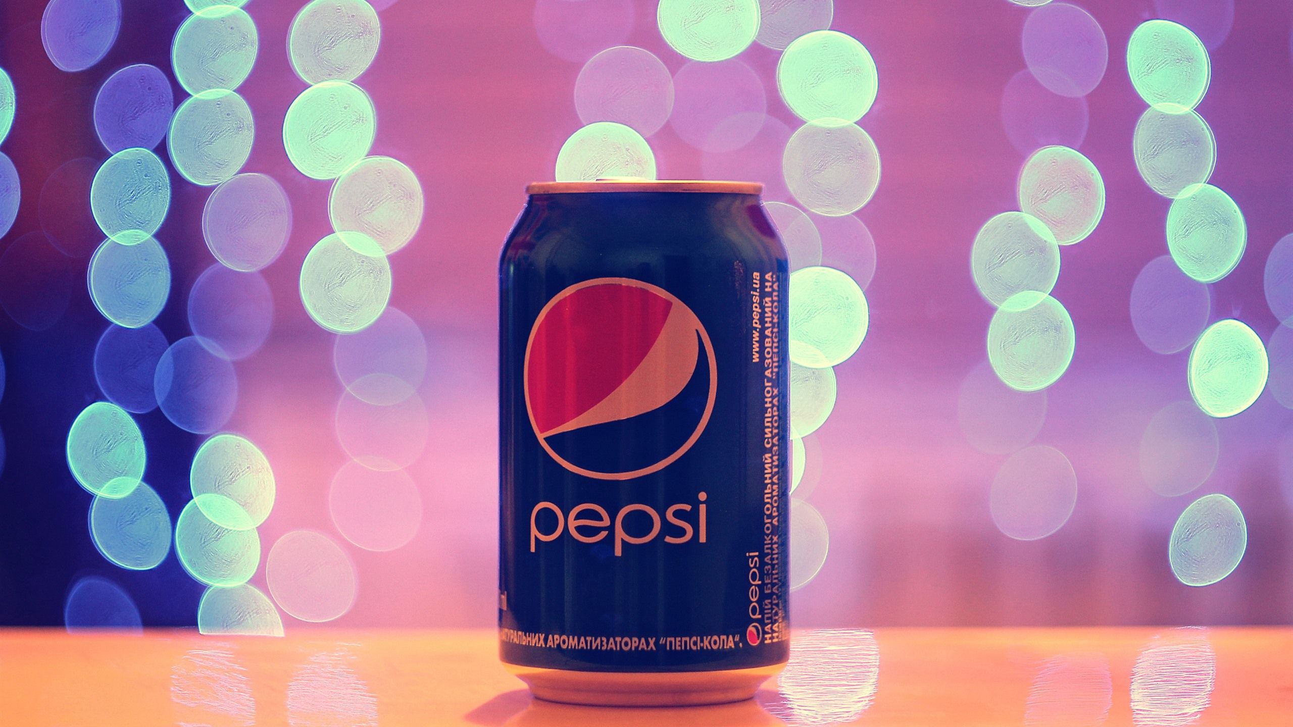 2560x1440 Wallpaper Pepsi cola, light circles 2880x1800 Picture, Image