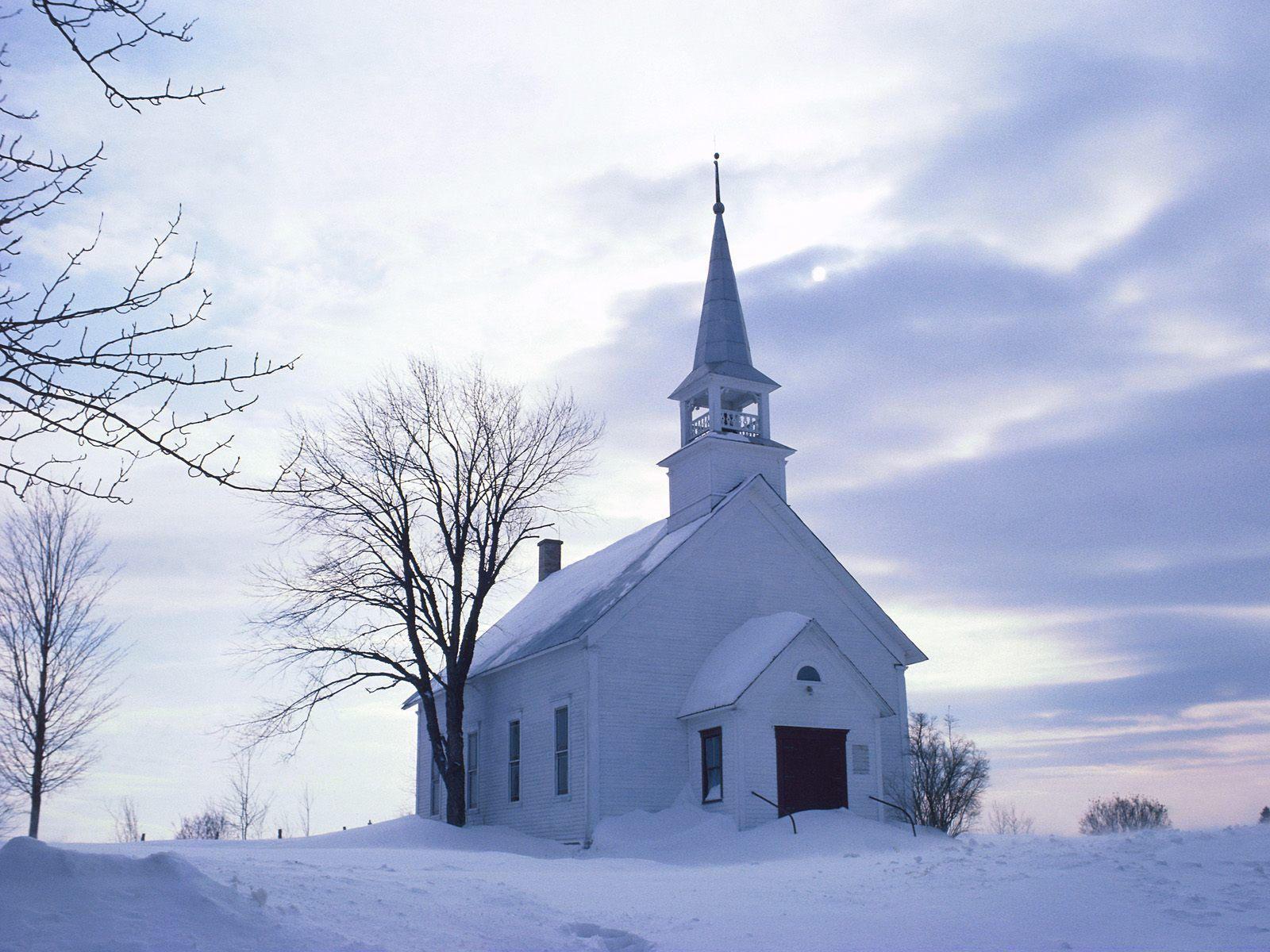 1600x1200 Tải xuống miễn phí hình nền HD hình nền nhà thờ hình nền đất nước vào mùa đông