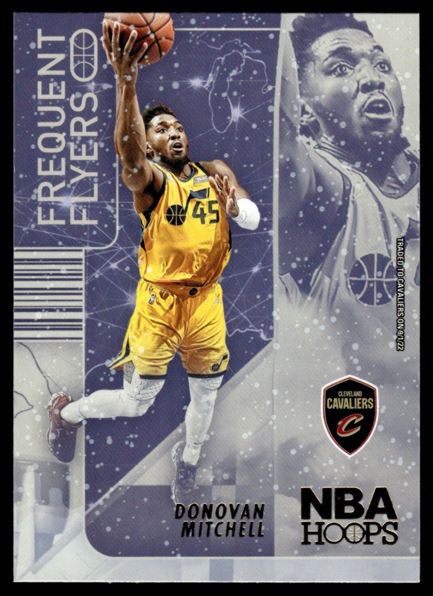 873x1200 2022 23 NBA Hoops Frequent Flyers Donovan Mitchell Cleveland Cavaliers