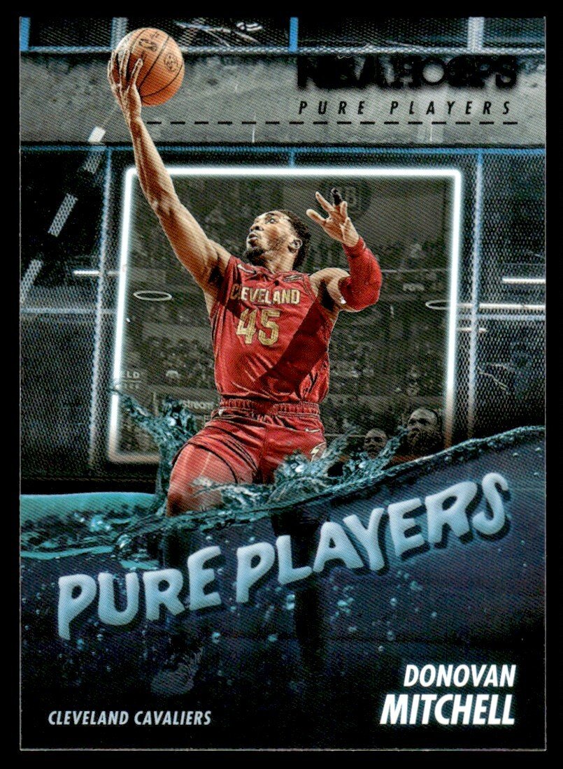 805x1100 2023 24 Hoops Pure Players Donovan Mitchell Cleveland Cavaliers