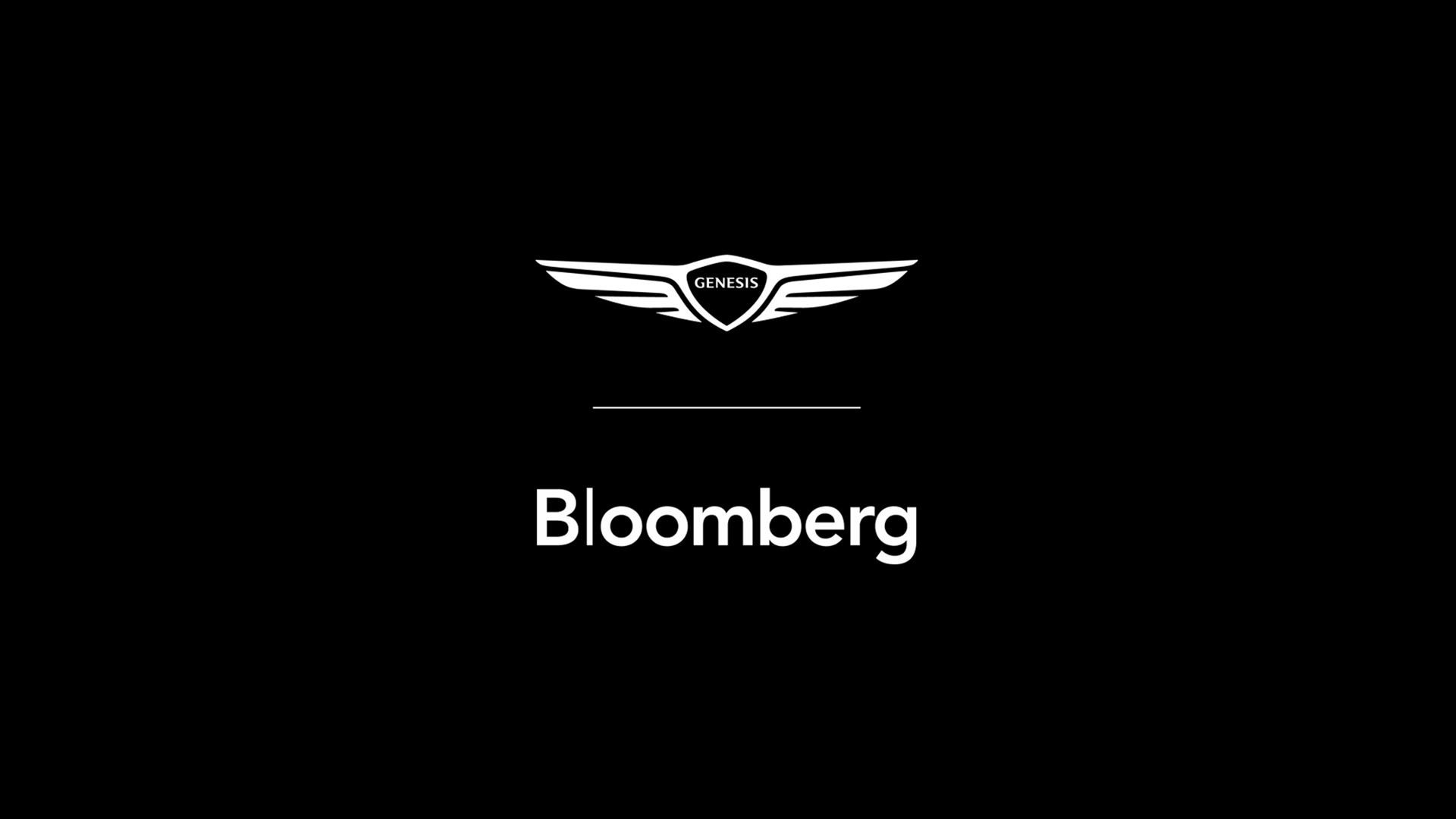 1920x1080 GENESIS PARTNERS WITH BLOOMBERG TO LAUNCH IN CAR ENTERTAINMENT AND NEWS SERVICES