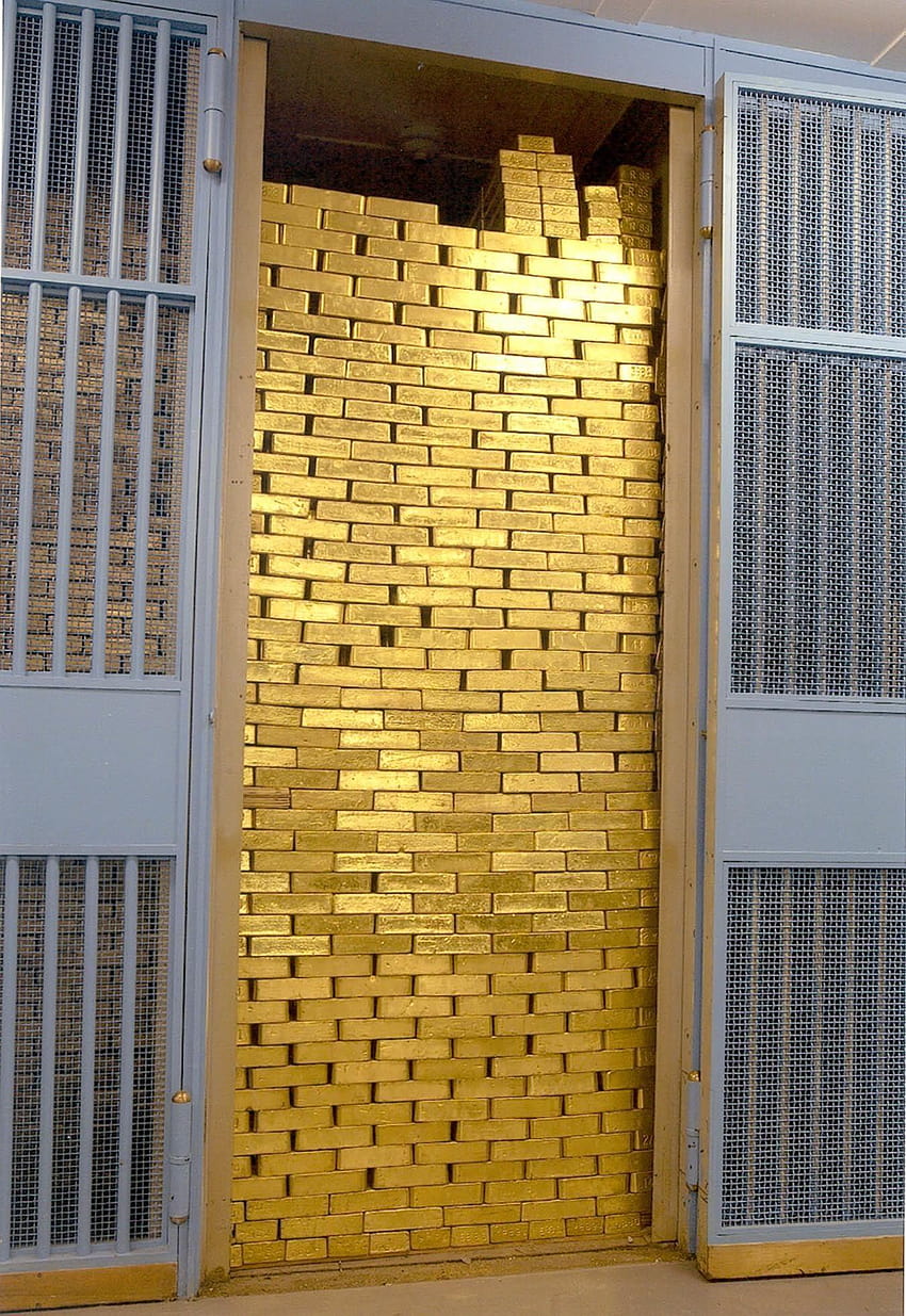 850x1235 The Federal Reserve Bank: the Gold Vault contains 000 gold bars, federal reserve system HD phone wallpaper