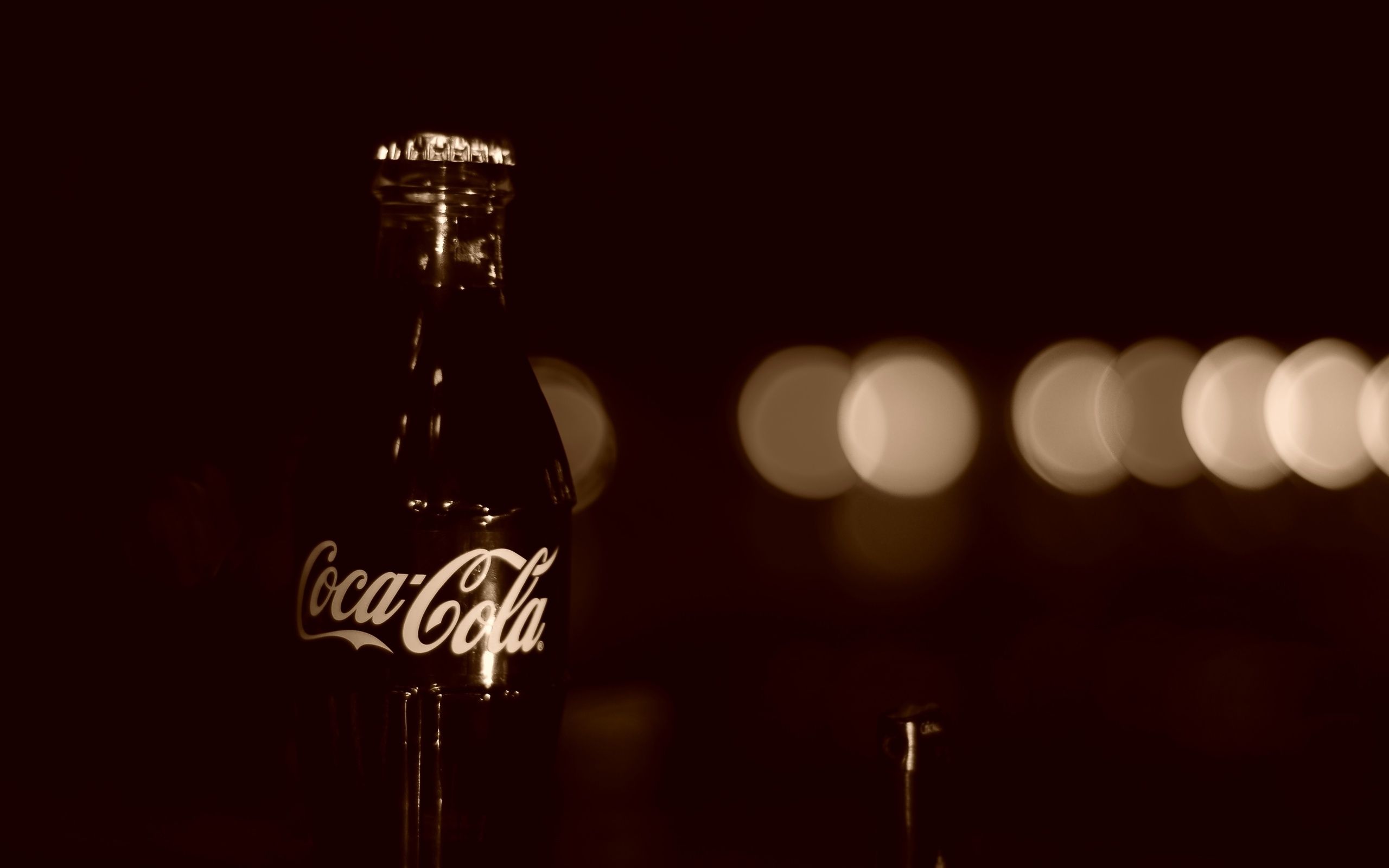 2560x1600 Wallpaper Coca Cola Zero Glass Bottle, Background Free Image