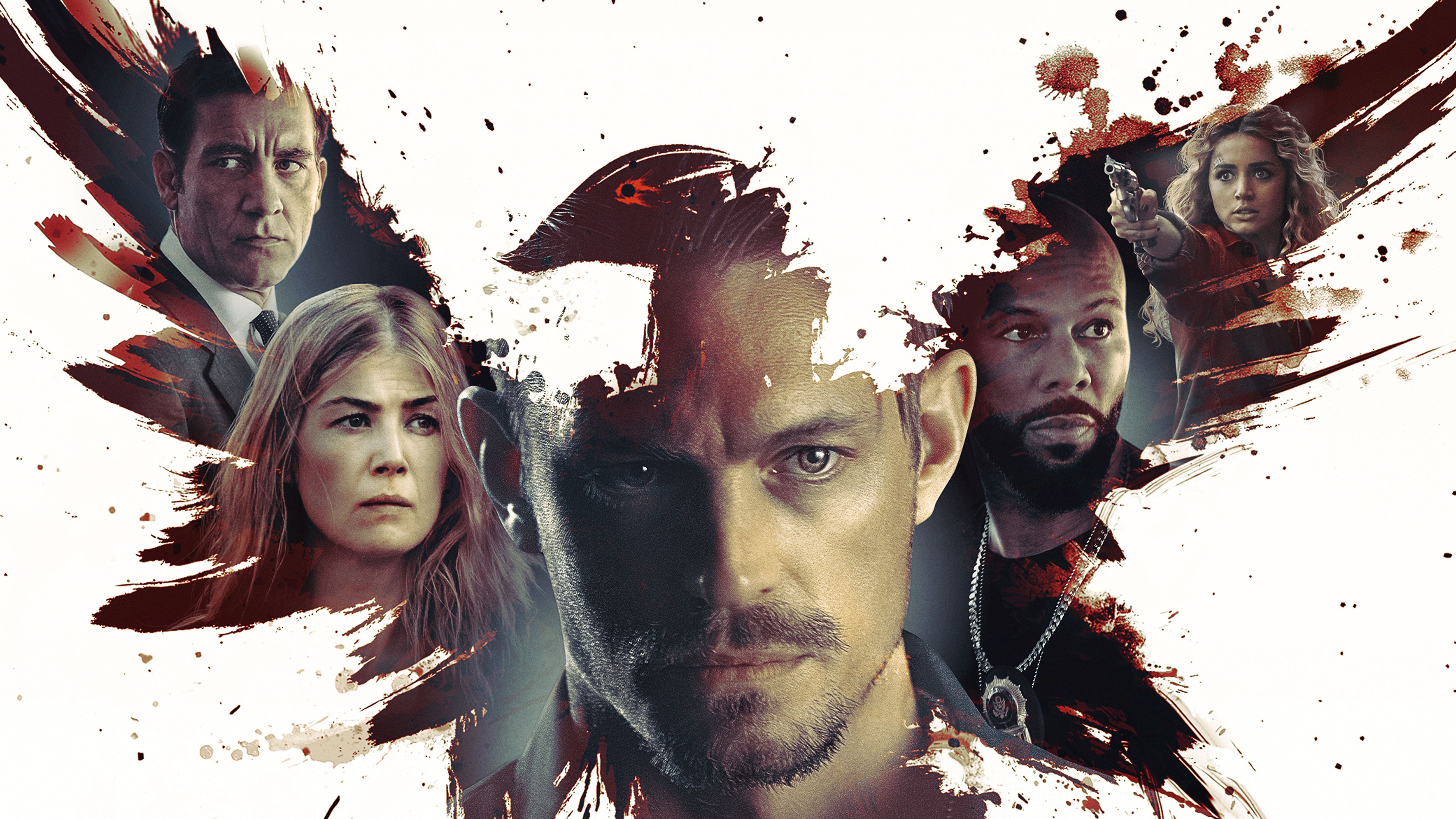 5120x2880 Wallpaper Informer Joel Kinnaman, Rosamund Pike, Ana de Armas, The Informer, Background Free Image