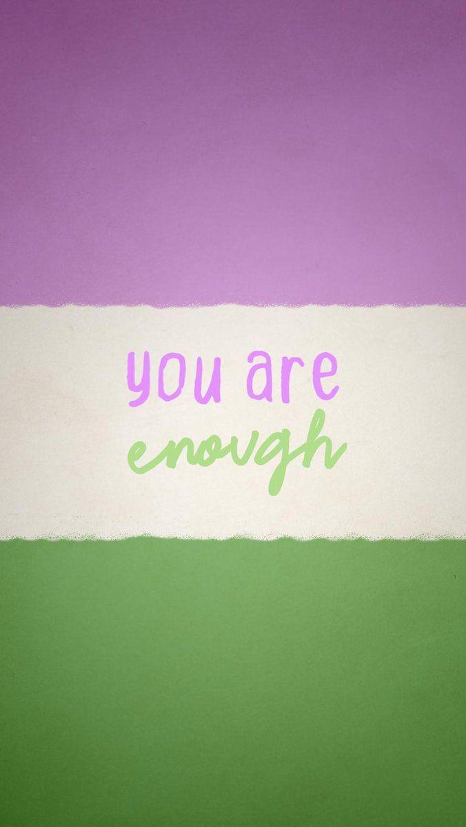676x1200 Mynerdylockscreens Themed Genderqueer Pride