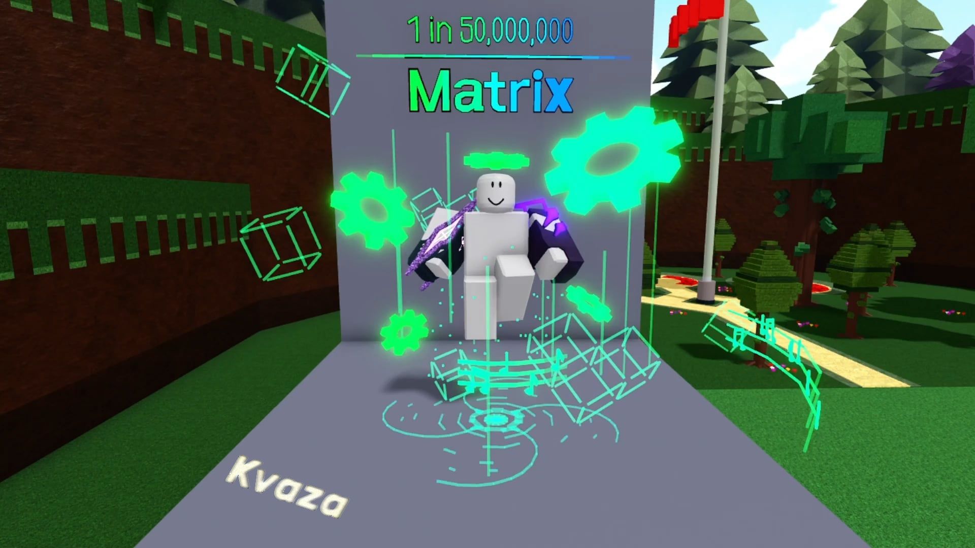 1920x1080 Classic Matrix from Sol's RNG! Added the gloves to the character and made the animation smooth [watch with sound]