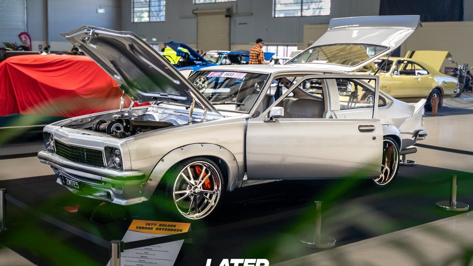1600x900 Holden Torana Hatchback with Retro Intro Wheels