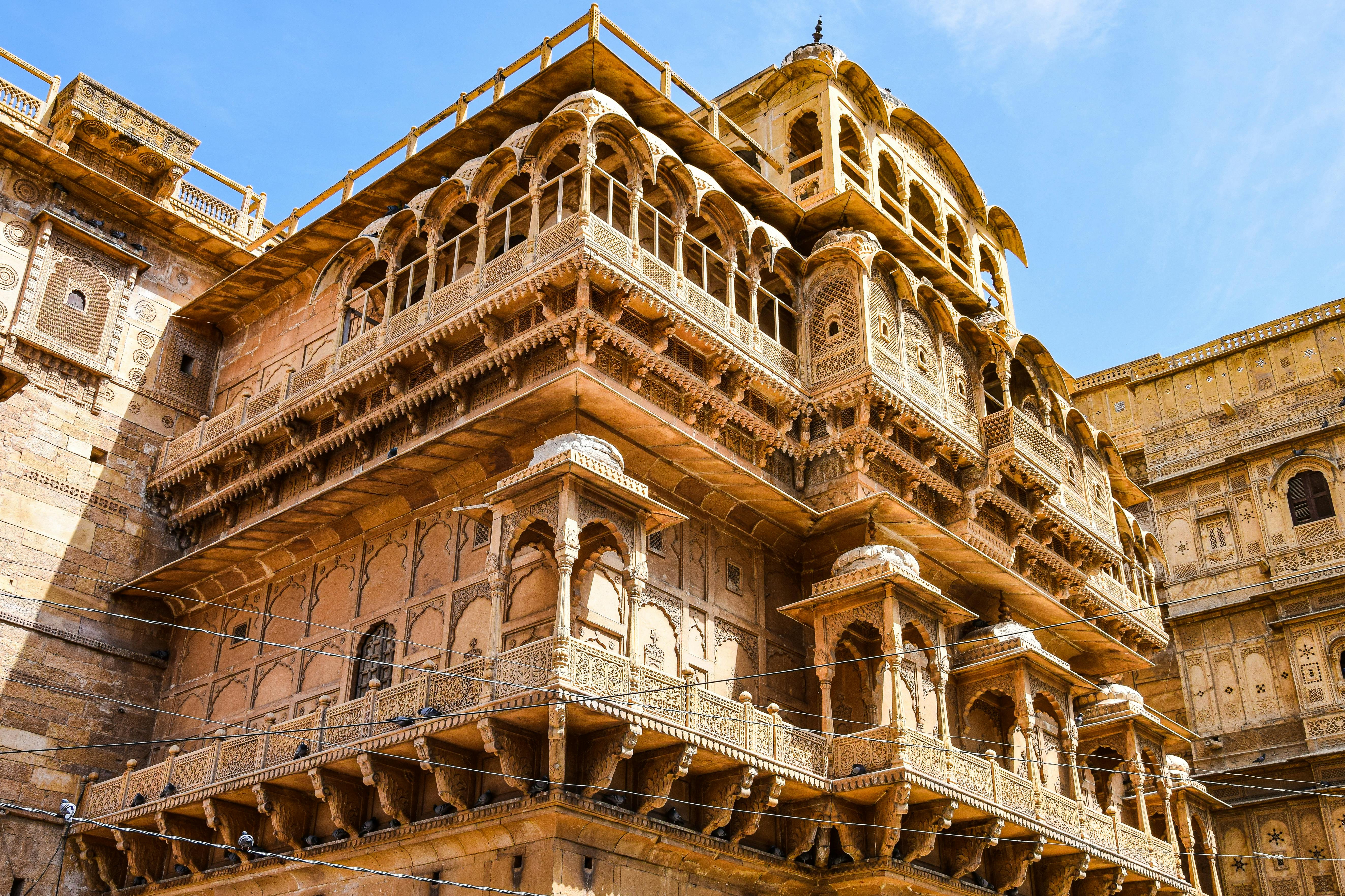 5294x3529 Corner of Jaisalmer Fort in India · Free