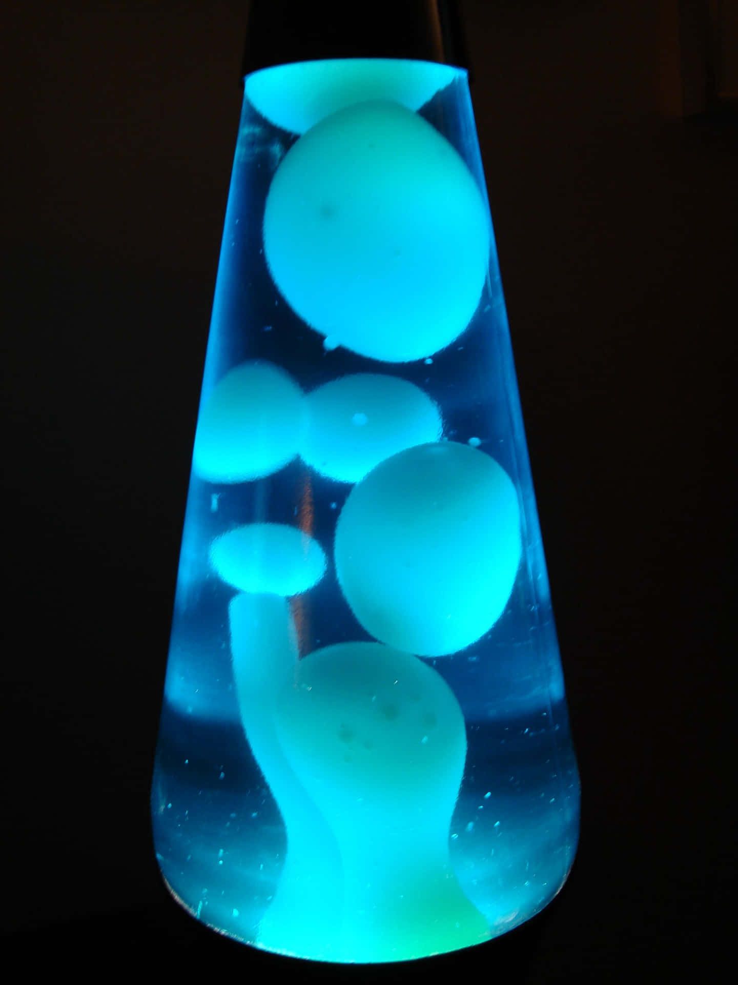 1440x1920 Download An Abstract Blue and Orange Lava Lamp