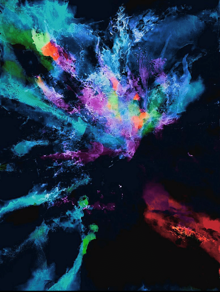 774x1024 Api Biru / Blue Lava