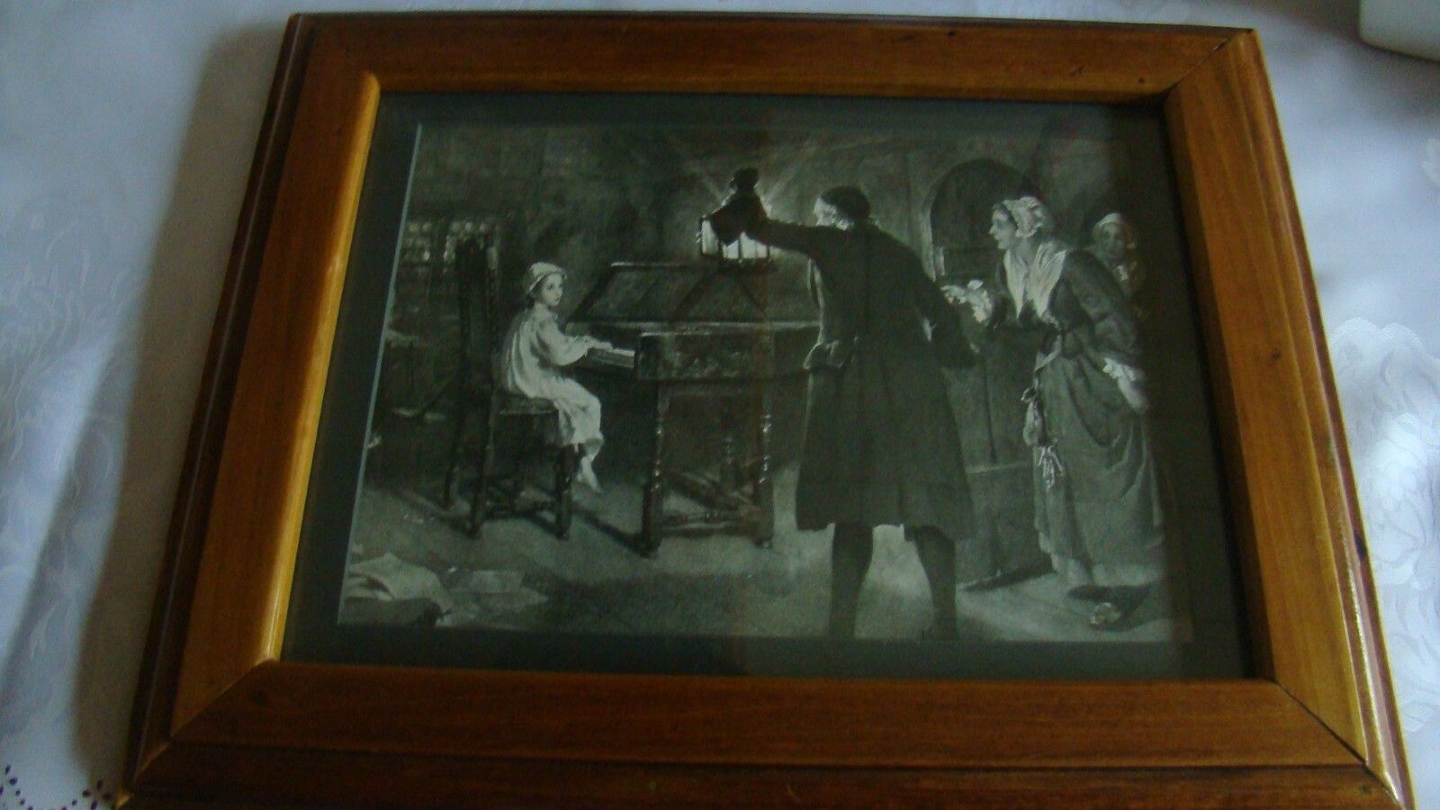 1600x900 George Frideric Handel Picture The Child Handel Print Beautiful Frame 13 x 16
