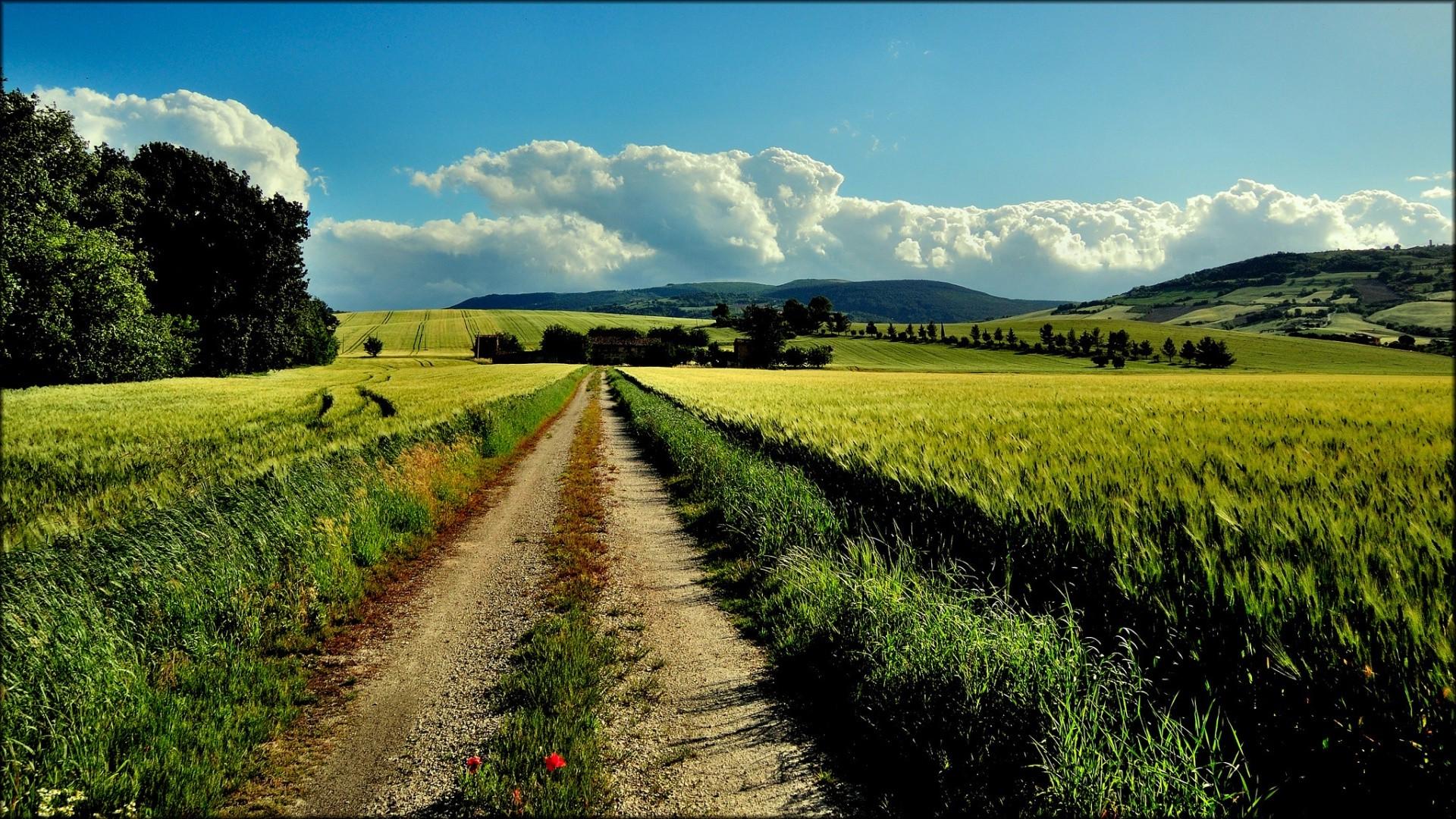 1920x1080 Farm Scene Wallpaper For Computer