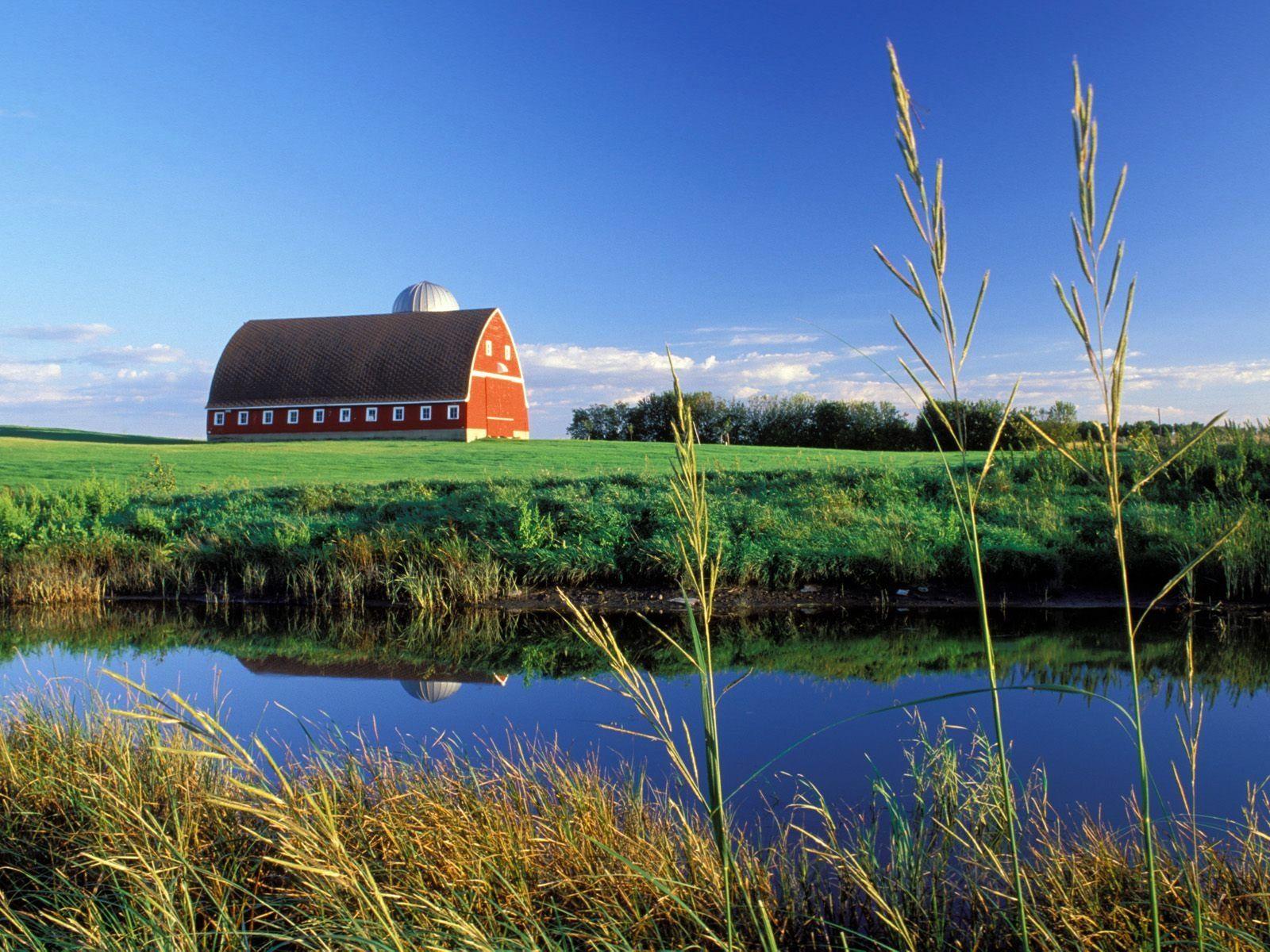 1600x1200 Farm Wallpaper Beautiful Spring Farm Scenes Wallpaper