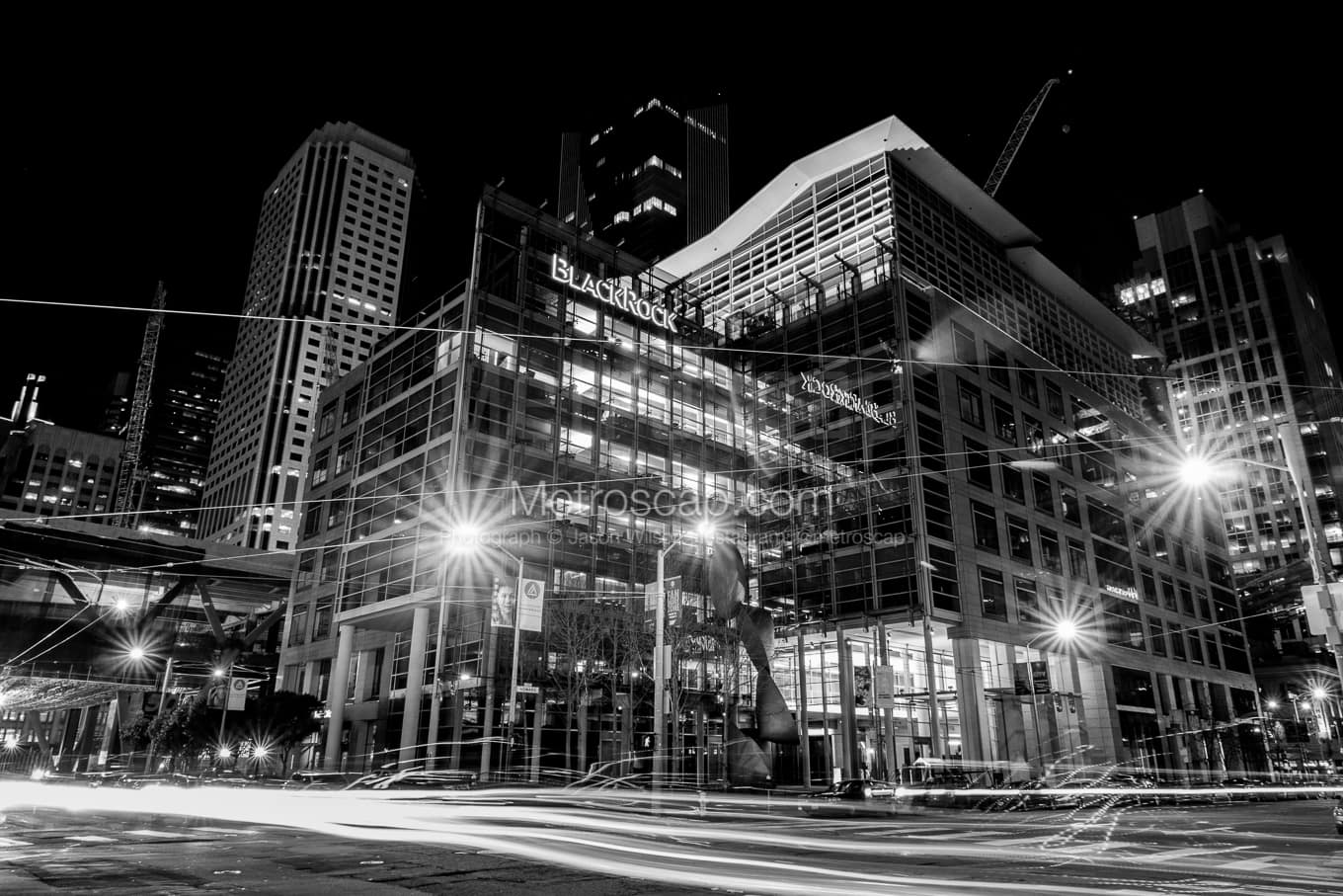1360x907 Blackrock Office Downtown San Francisco Black and White