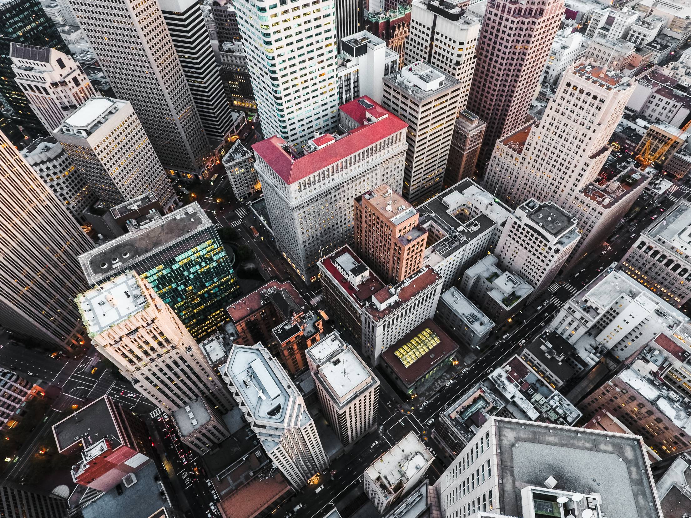 2210x1657 San Francisco Financial District Skyscrapers. Free California Photo