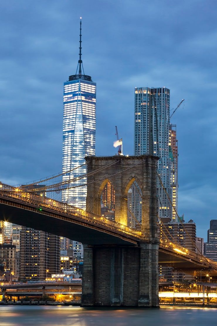 740x1110 New york financial district Image