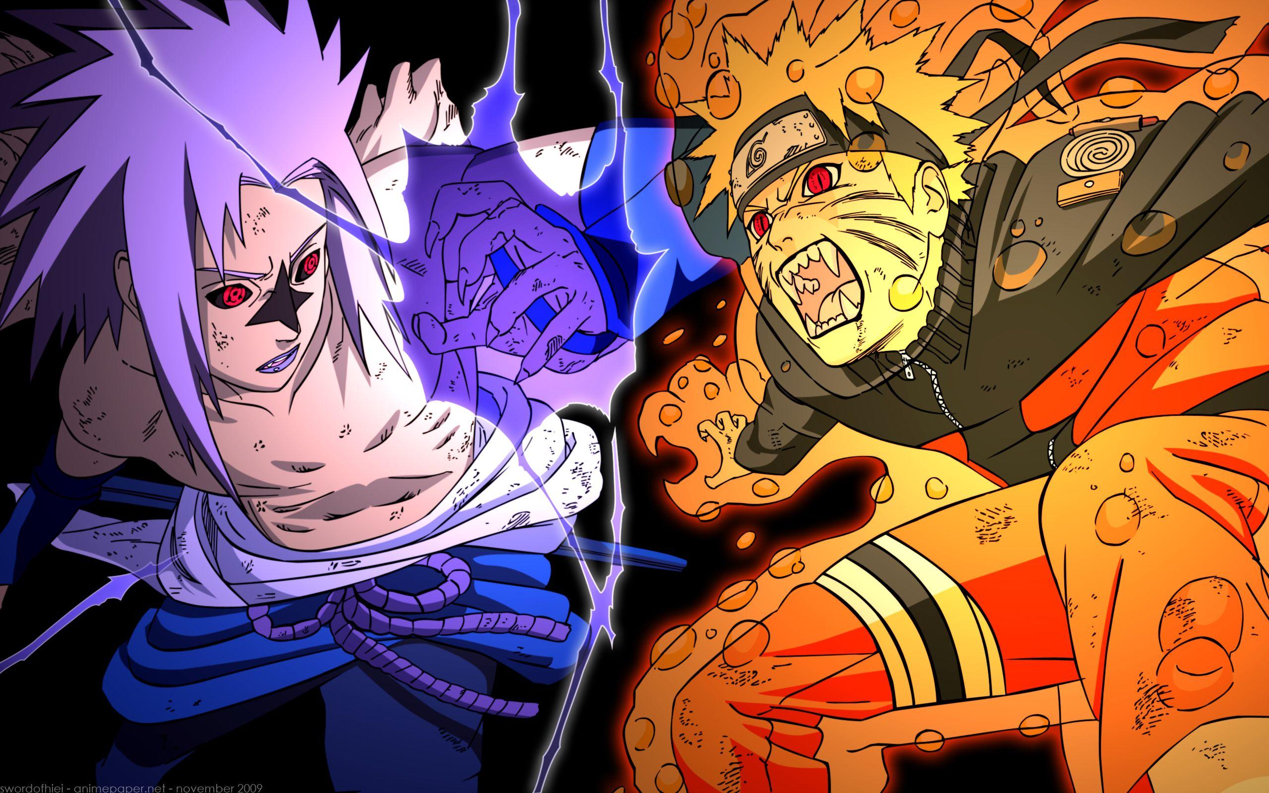 2560x1600 friends or rivals? Shippuuden Wallpaper