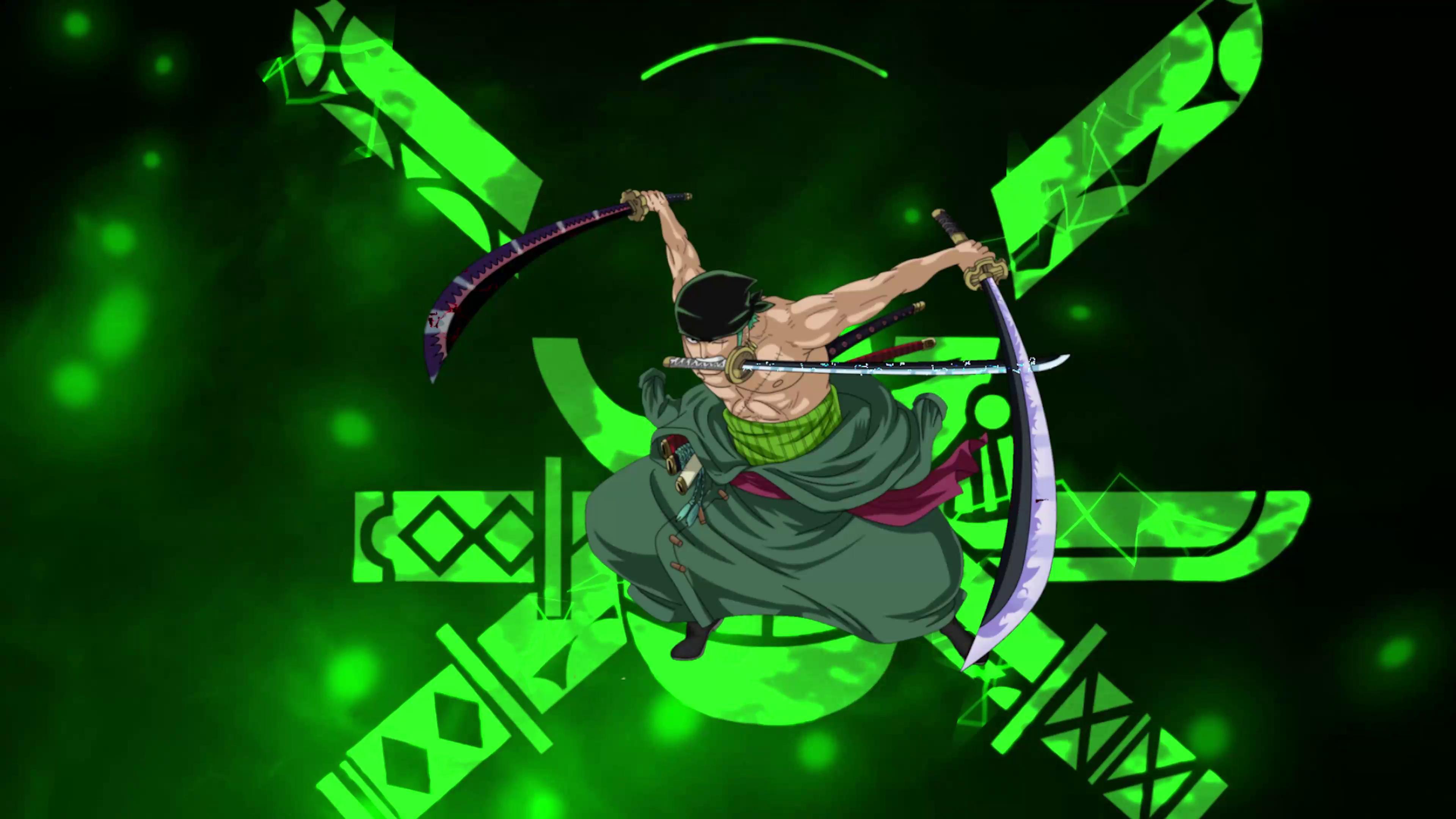 3840x2160 One Piece Zoro 4k Wallpaper
