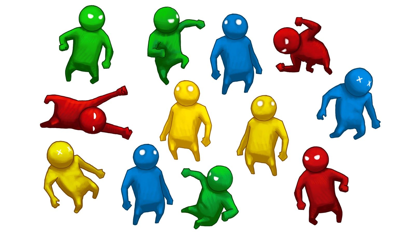 1600x900 Gang Beasts Characters