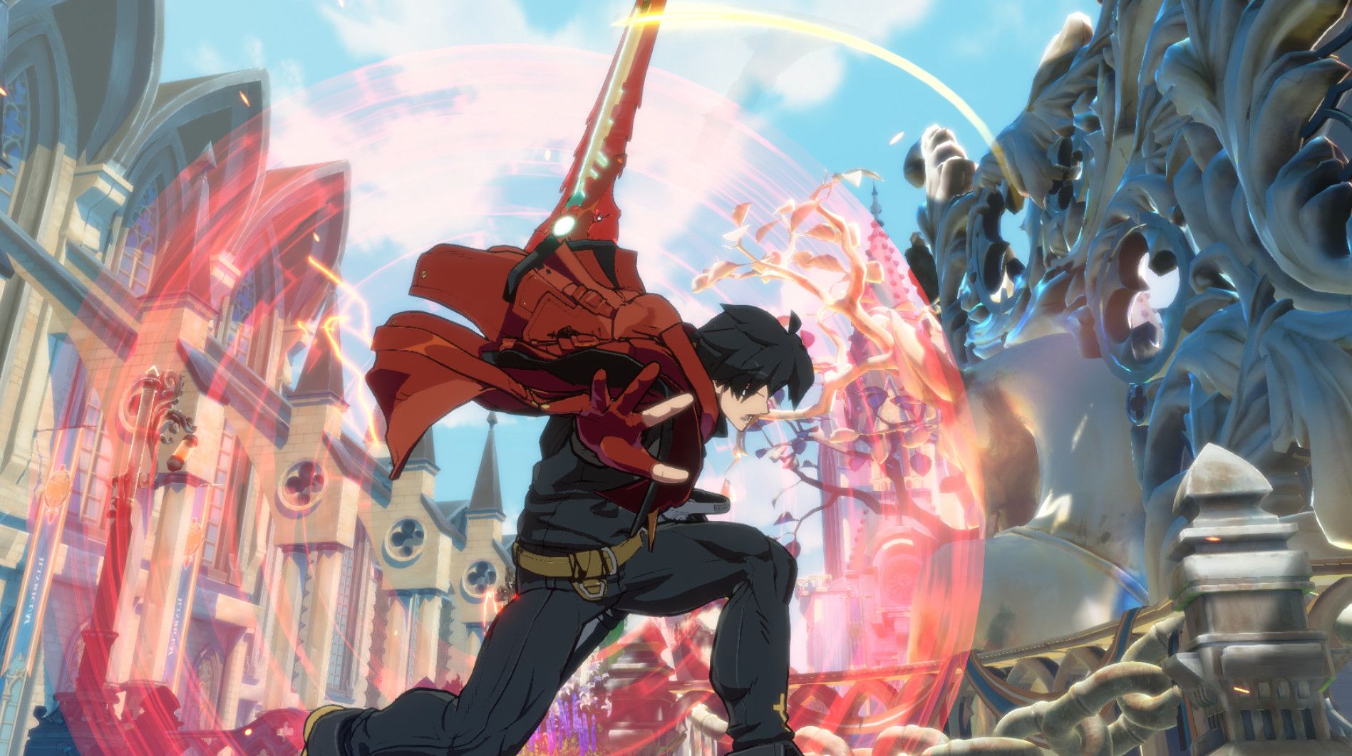 1897x1061 Ky Kiske as Xenoblade Noah Mod for GUILTY GEAR -STRIVE