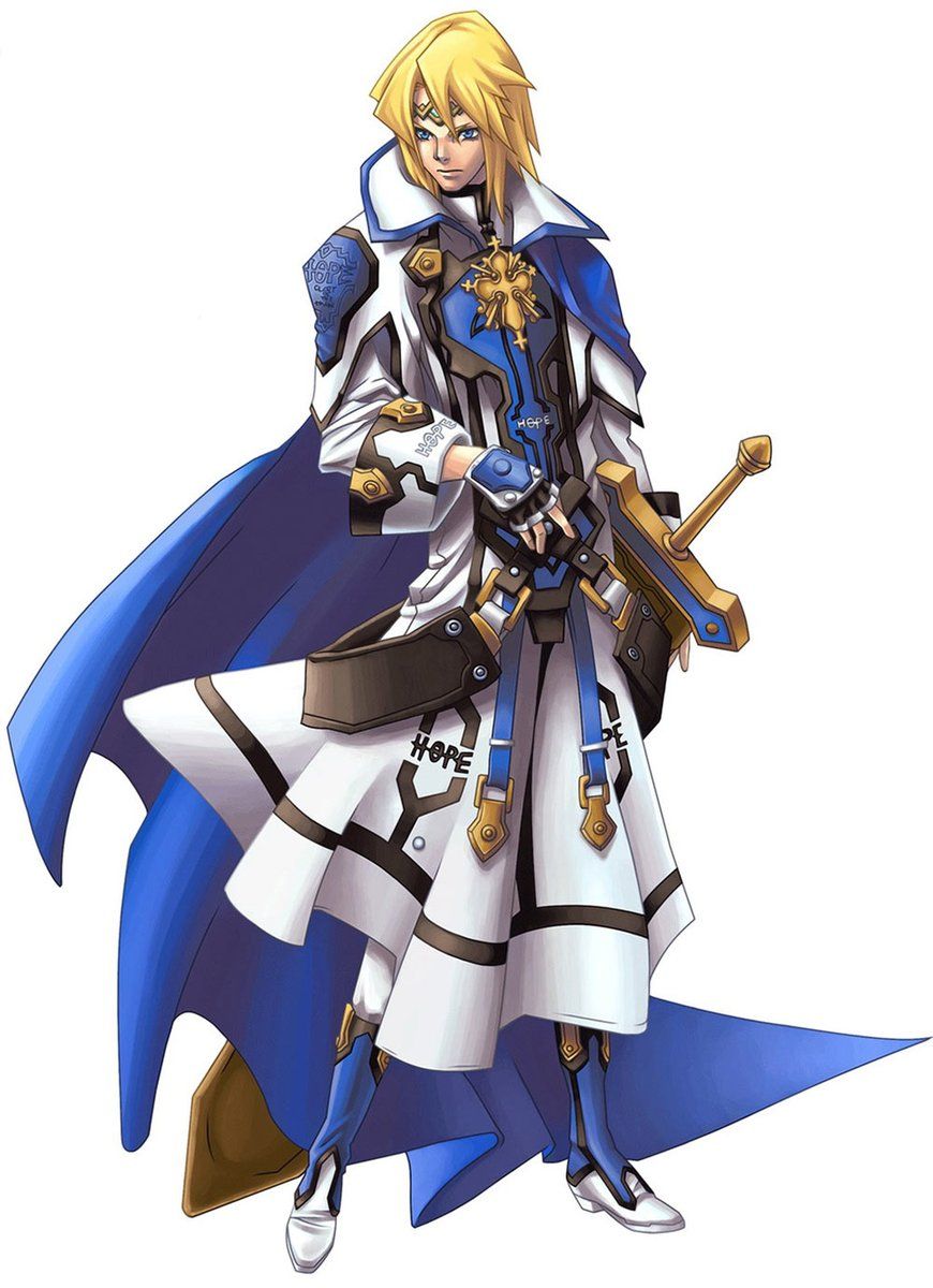 870x1200 Ky Kiske from Guilty Gear 2: Overture. More art from the game