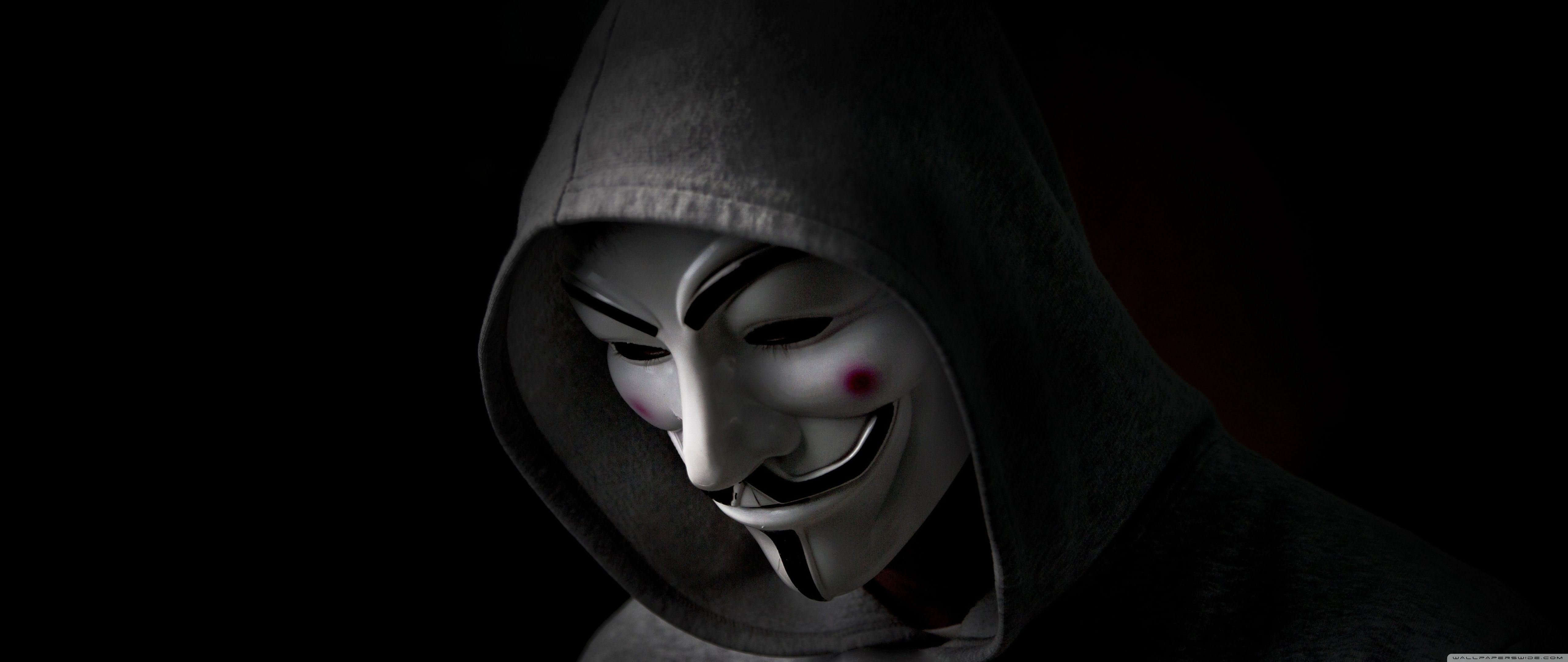 5120x2160 Anonymous Hacker Aesthetic 4K UHD Wallpaper for UltraHD Desktop and TV : Widescreen and UltraWide Display : Dual Monitor : Smartphone and Tablet Devices